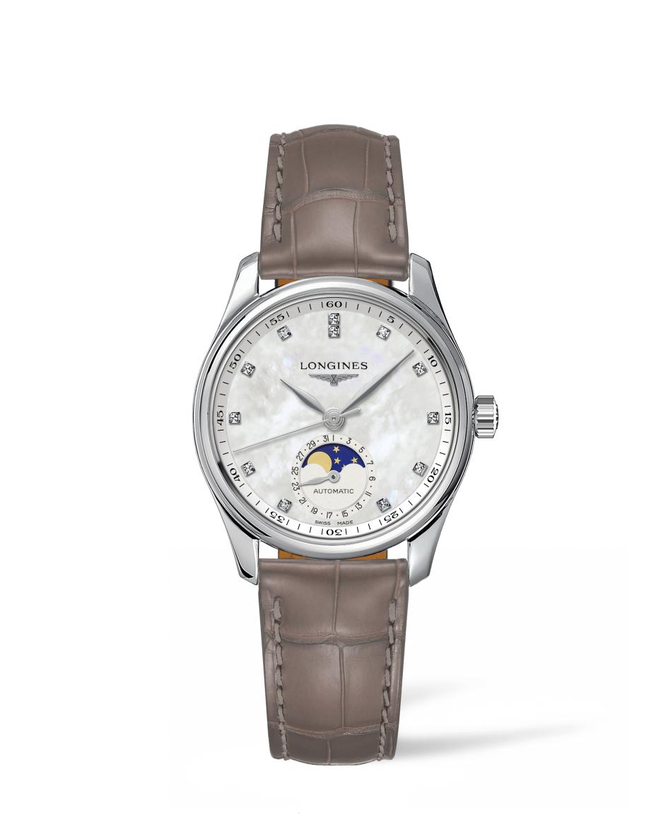 <strong>THE LONGINES MASTER COLLECTION</strong><p>L2.409.4.87.4