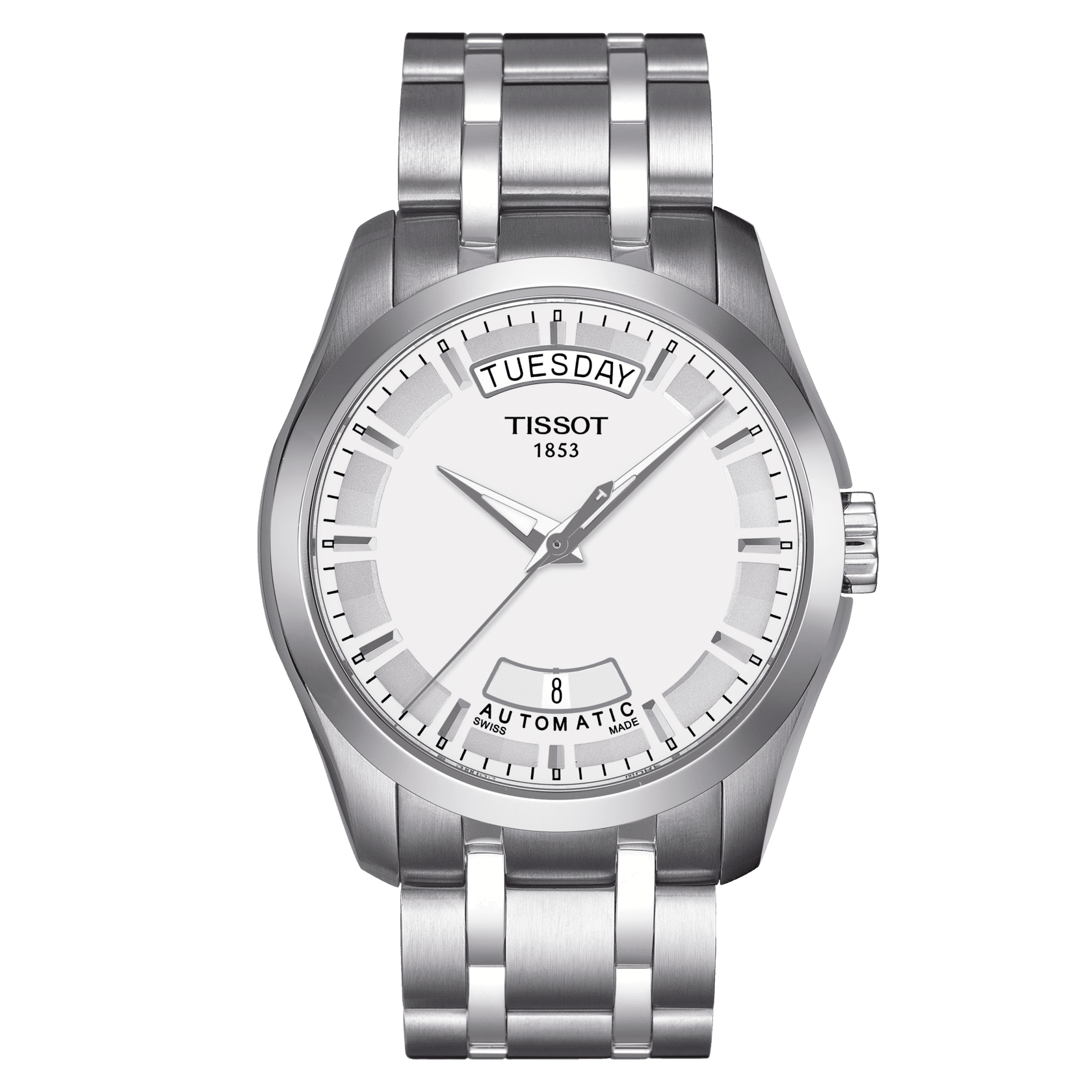 Tissot Couturier Automatic • <strong>ETA 2834-2</strong><p>T0354071103100