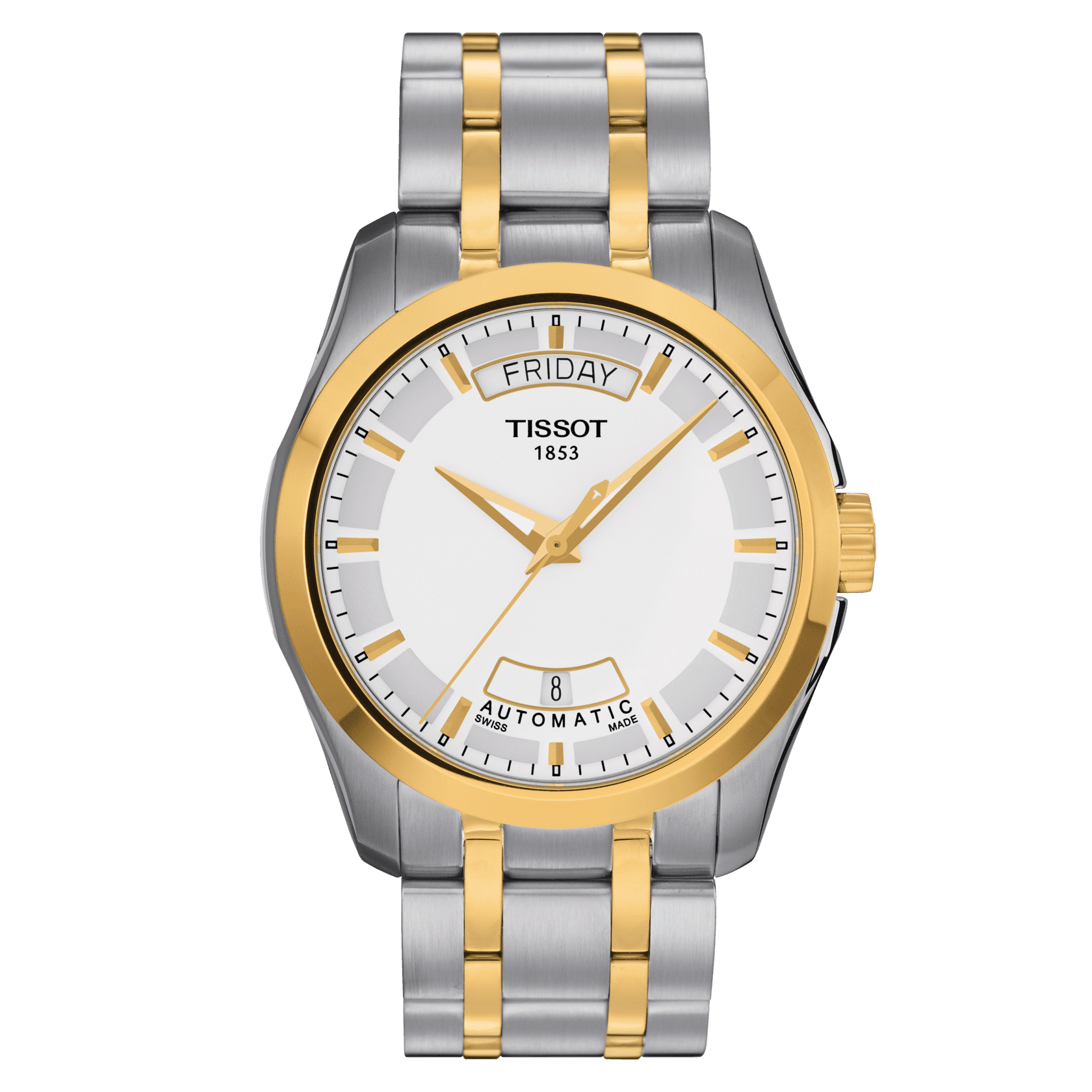 Tissot Couturier Automatic • <strong>ETA 2834-2</strong><p>T0354072201100