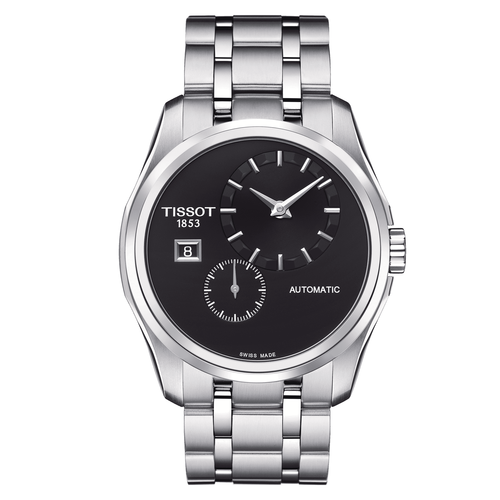Tissot Couturier Automatic Small Second • <strong>ETA 2825-2</strong><p>T0354281105100