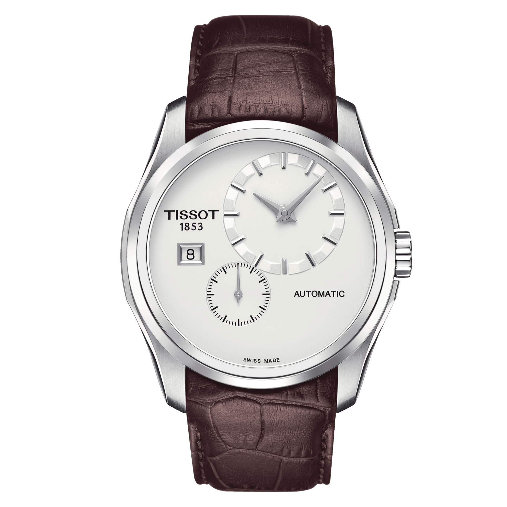 Tissot Couturier Automatic Small Second • <strong>ETA 2825-2</strong><p>T0354281603100