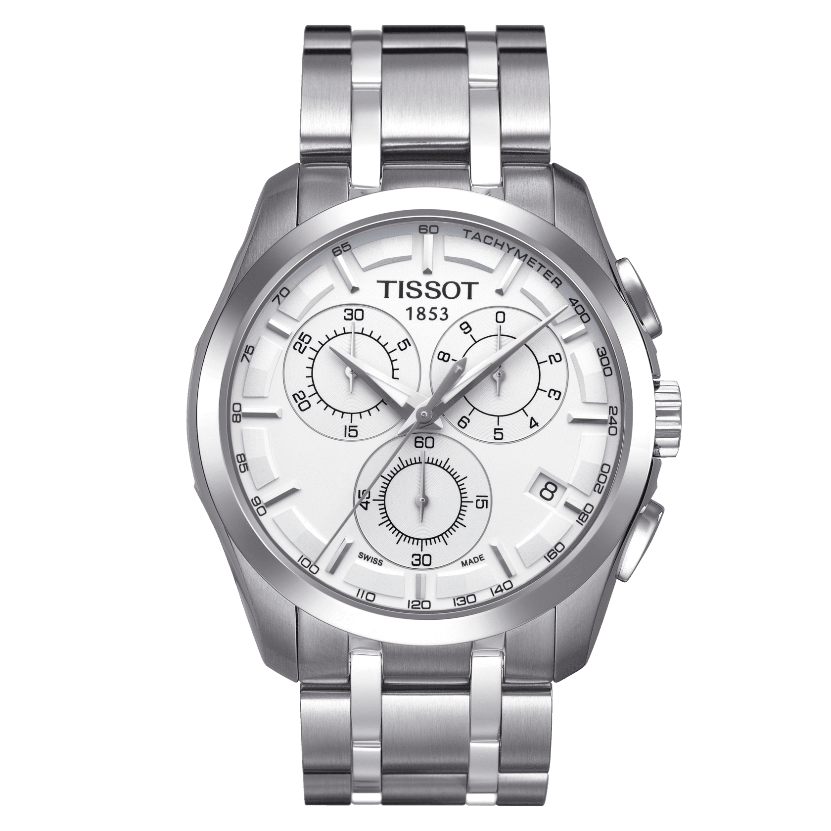 Tissot Couturier Chronograph • <strong>ETA G10.211</strong><p>T0356171103100