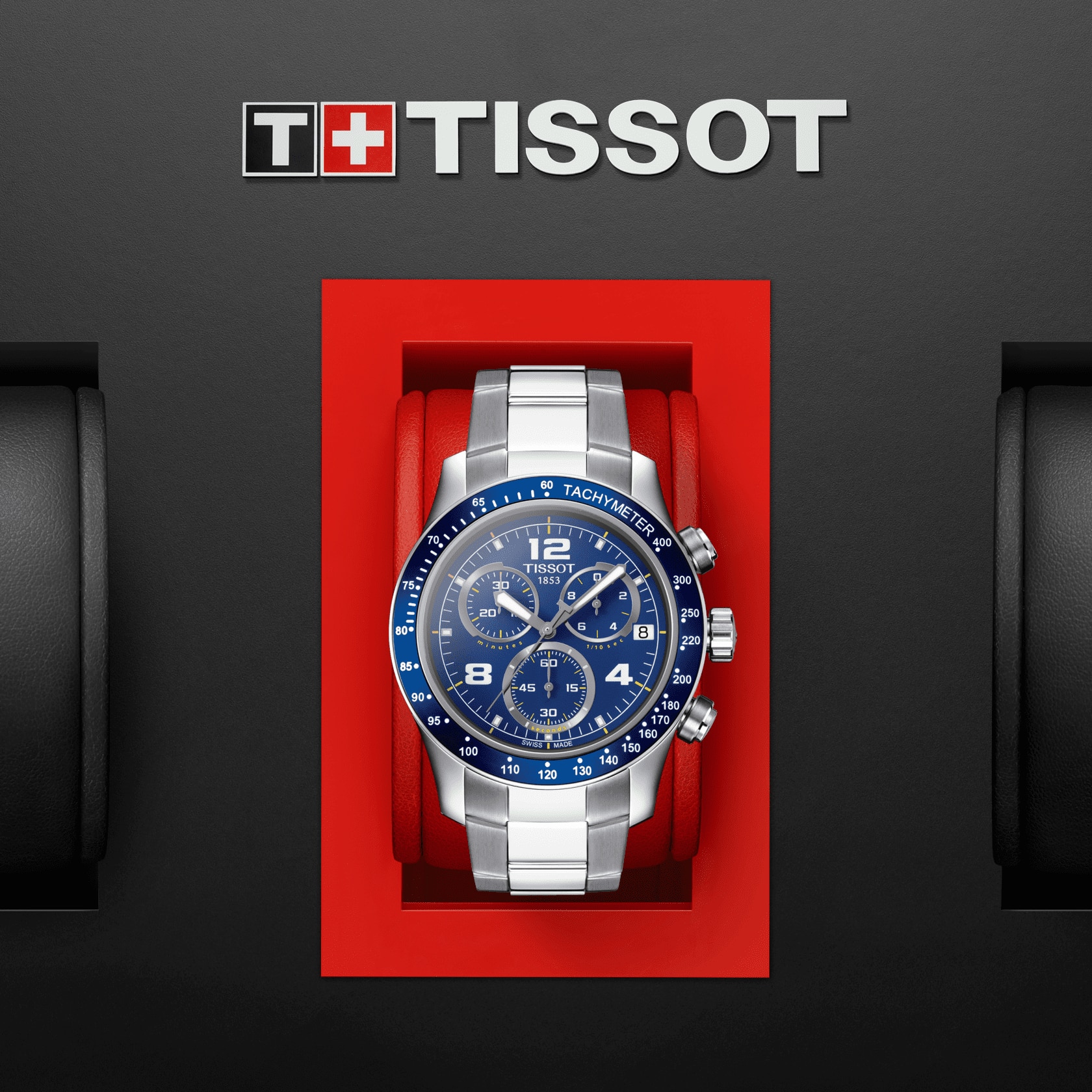 Tissot V8 Quartz Chronograph • <strong>ETA G10.211</strong><p>T0394171104702 - immagine 2