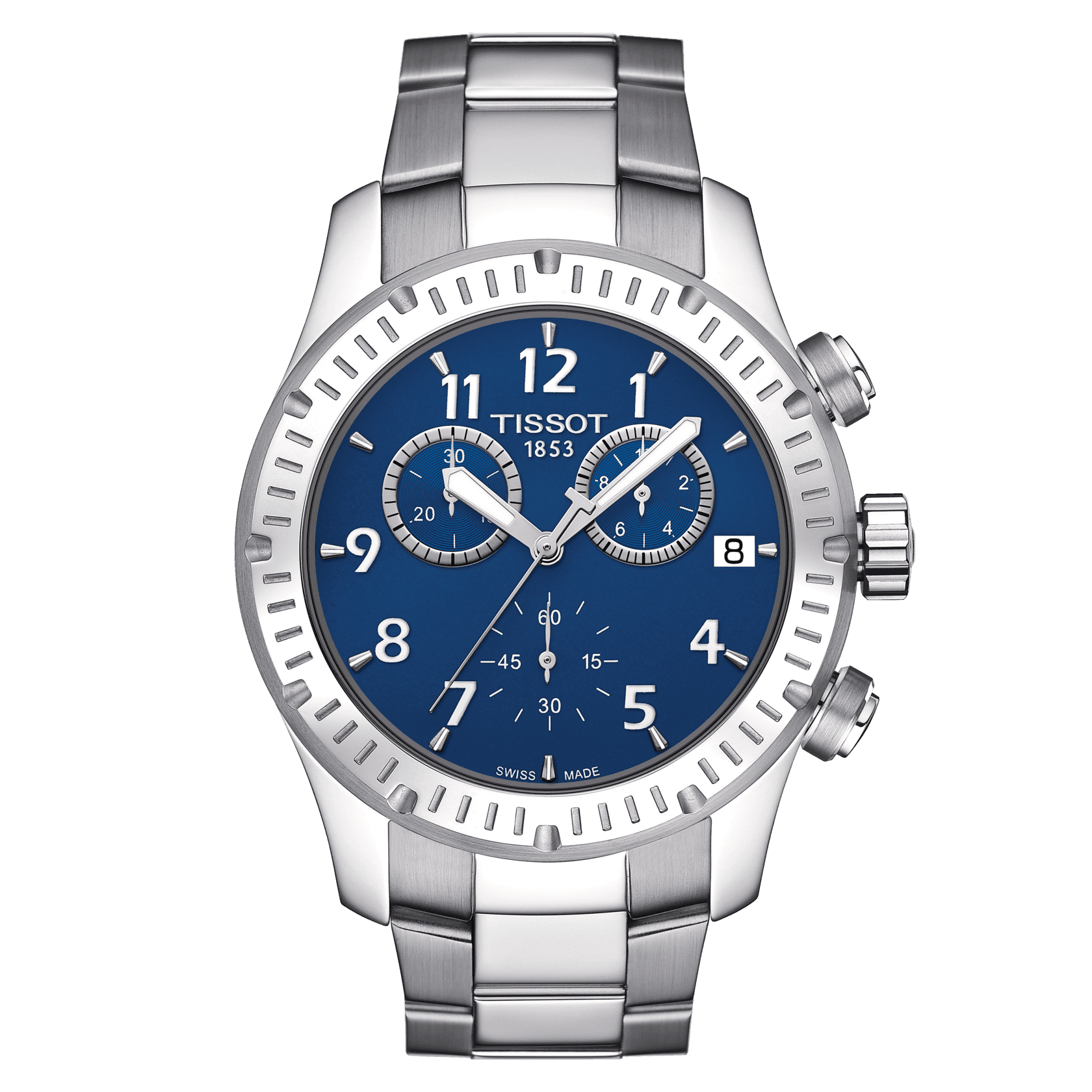Tissot V8 Quartz Chronograph • <strong>ETA G10.211</strong><p>T0394171104703