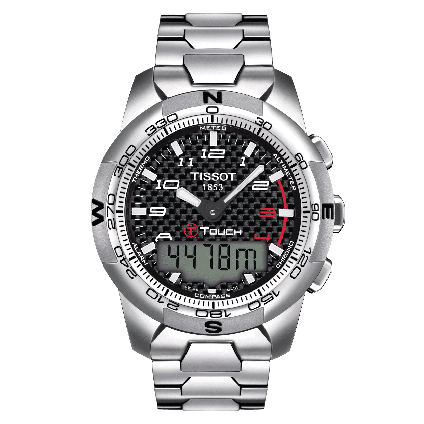 Tissot T-Touch II Titanium • <strong>E48.311</strong><p>T0474204420700