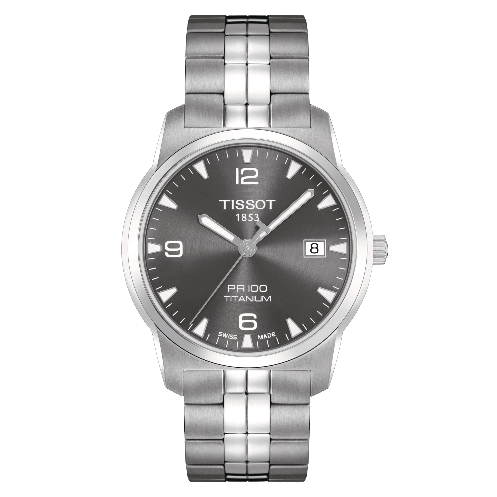 Tissot PR 100 Titanium • <strong>ETA F06.111</strong><p>T0494104406700