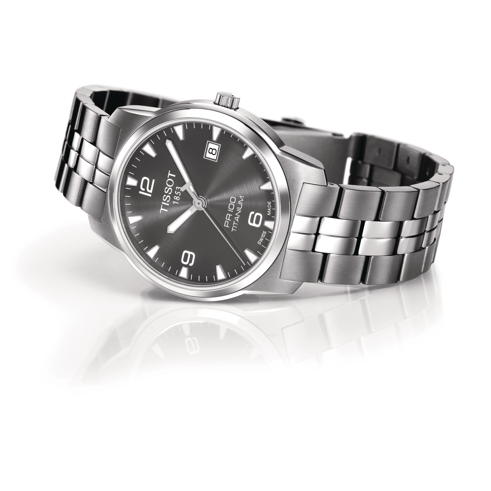 Tissot PR 100 Titanium • <strong>ETA F06.111</strong><p>T0494104406700 - immagine 2