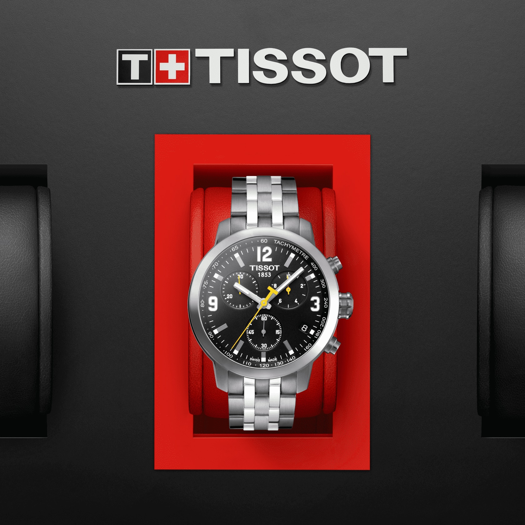 Tissot PRC 200 Chronograph • <strong>ETA G10.211</strong><p>T0554171105700 - immagine 3