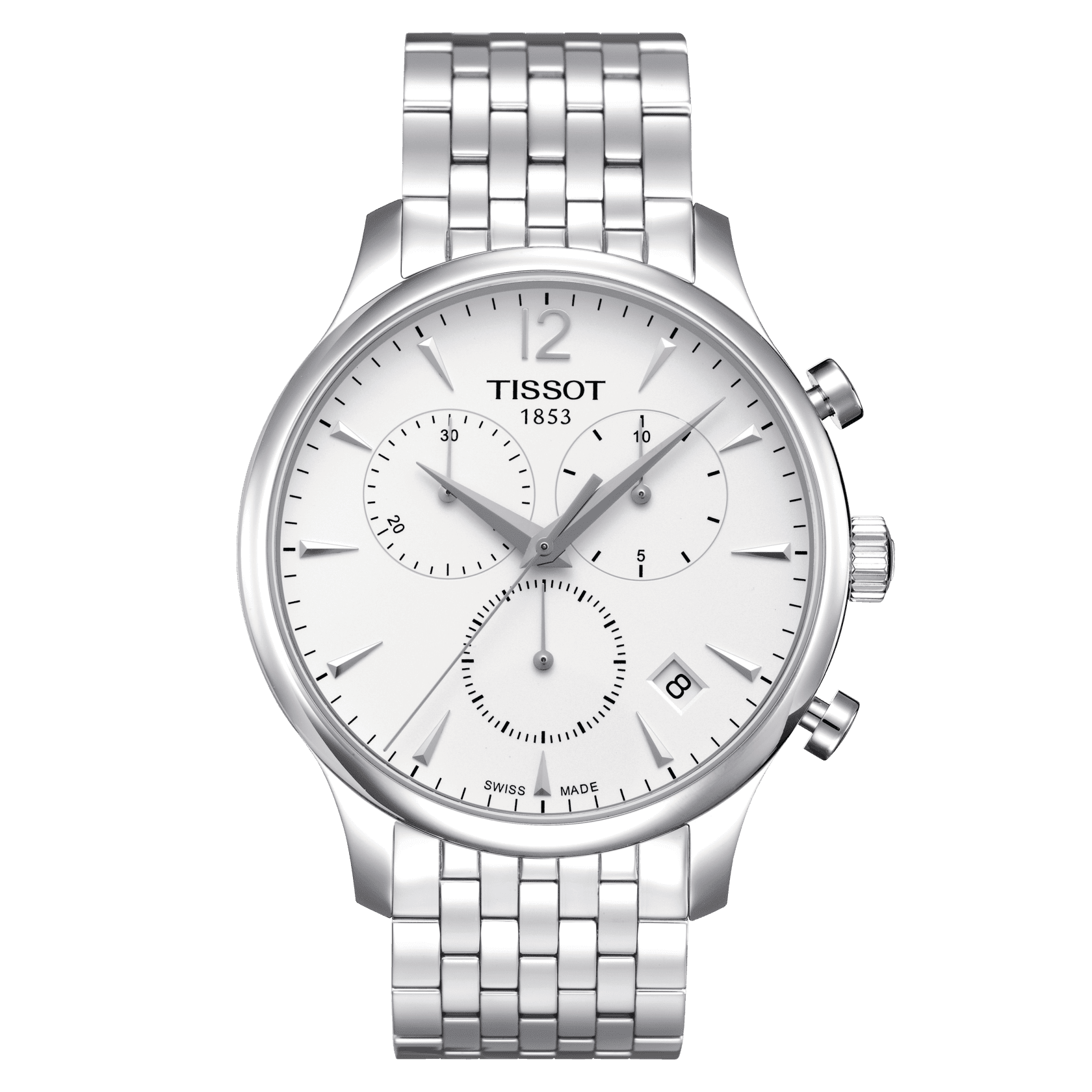 Tissot Tradition Chronograph • <strong>ETA G10.211</strong><p>T0636171103700