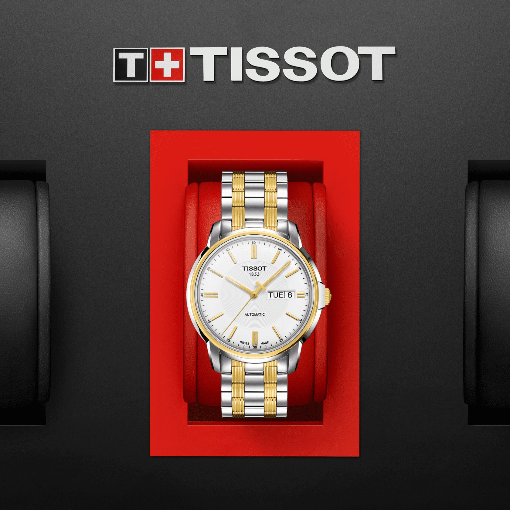 Tissot Automatics III • <strong>ETA 2836-2</strong><p>T0654302203100 - immagine 3