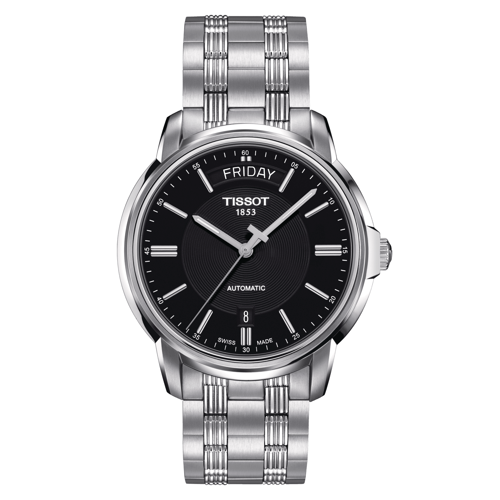 Tissot Automatics III Day Date • <strong>ETA 2834-2</strong><p>T0659301105100