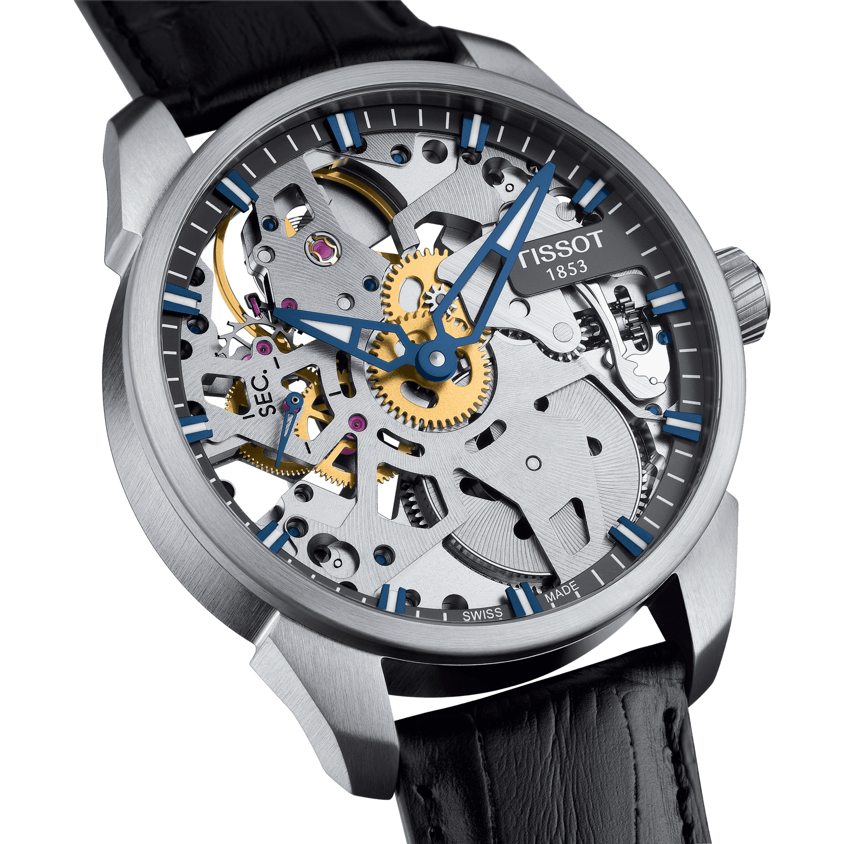 Tissot T-Complication Squelette Mechanical • <strong>ETA 6497</strong><p>T0704051641100 - immagine 3