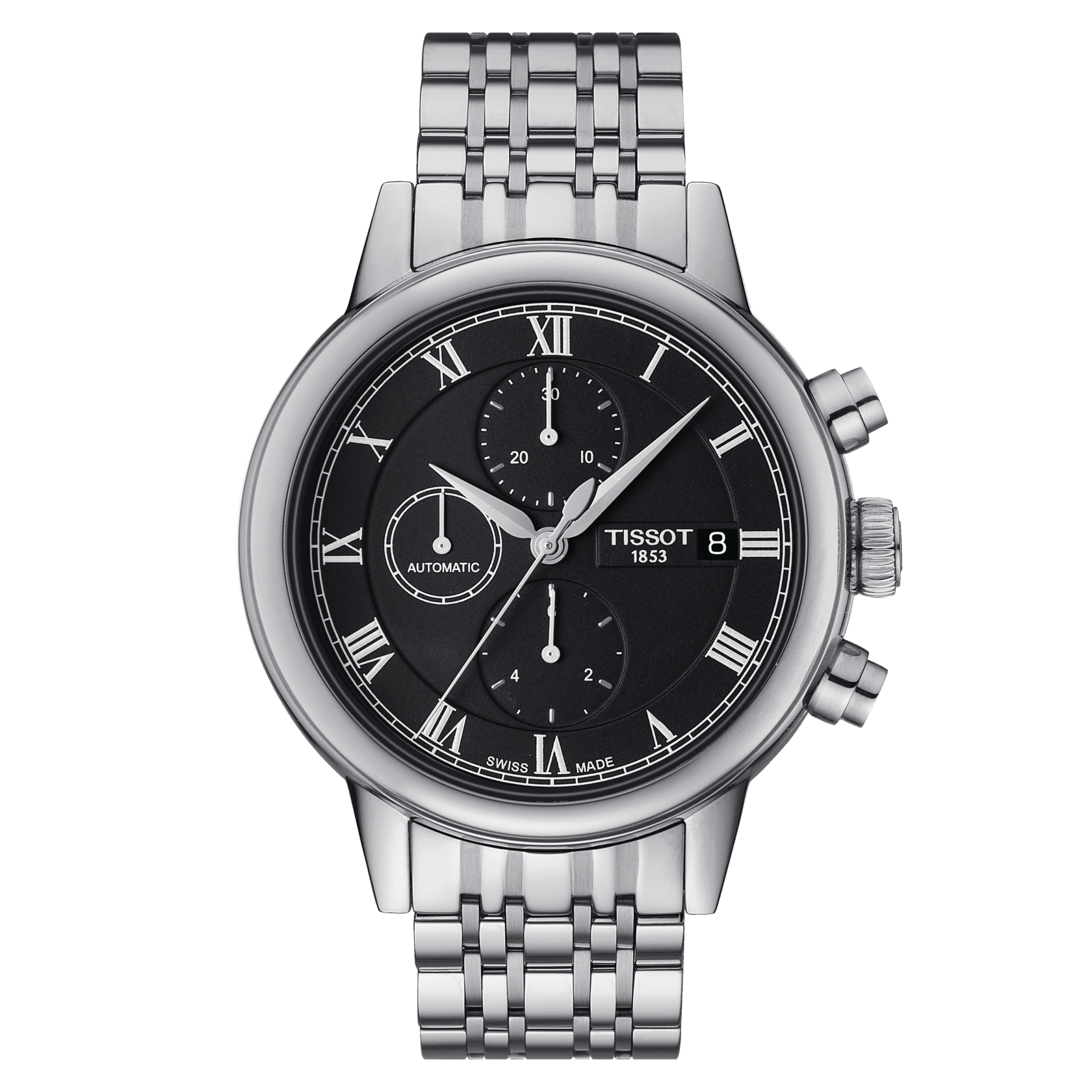 Tissot Carson Automatic Chronograph • <strong>C01.211</strong><p>T0854271105300