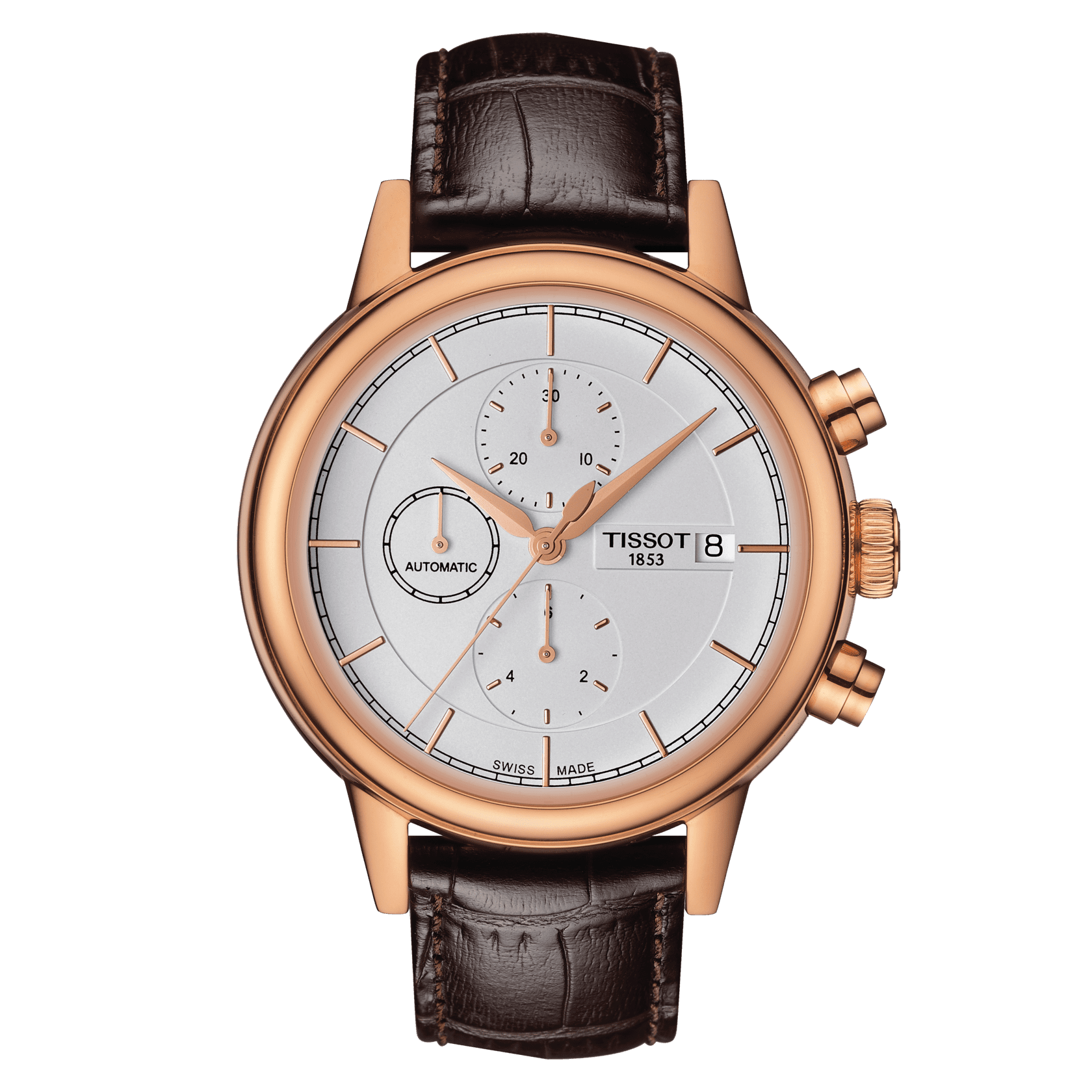 Tissot Carson Automatic Chronograph • <strong>C01.211</strong><p>T0854273601100