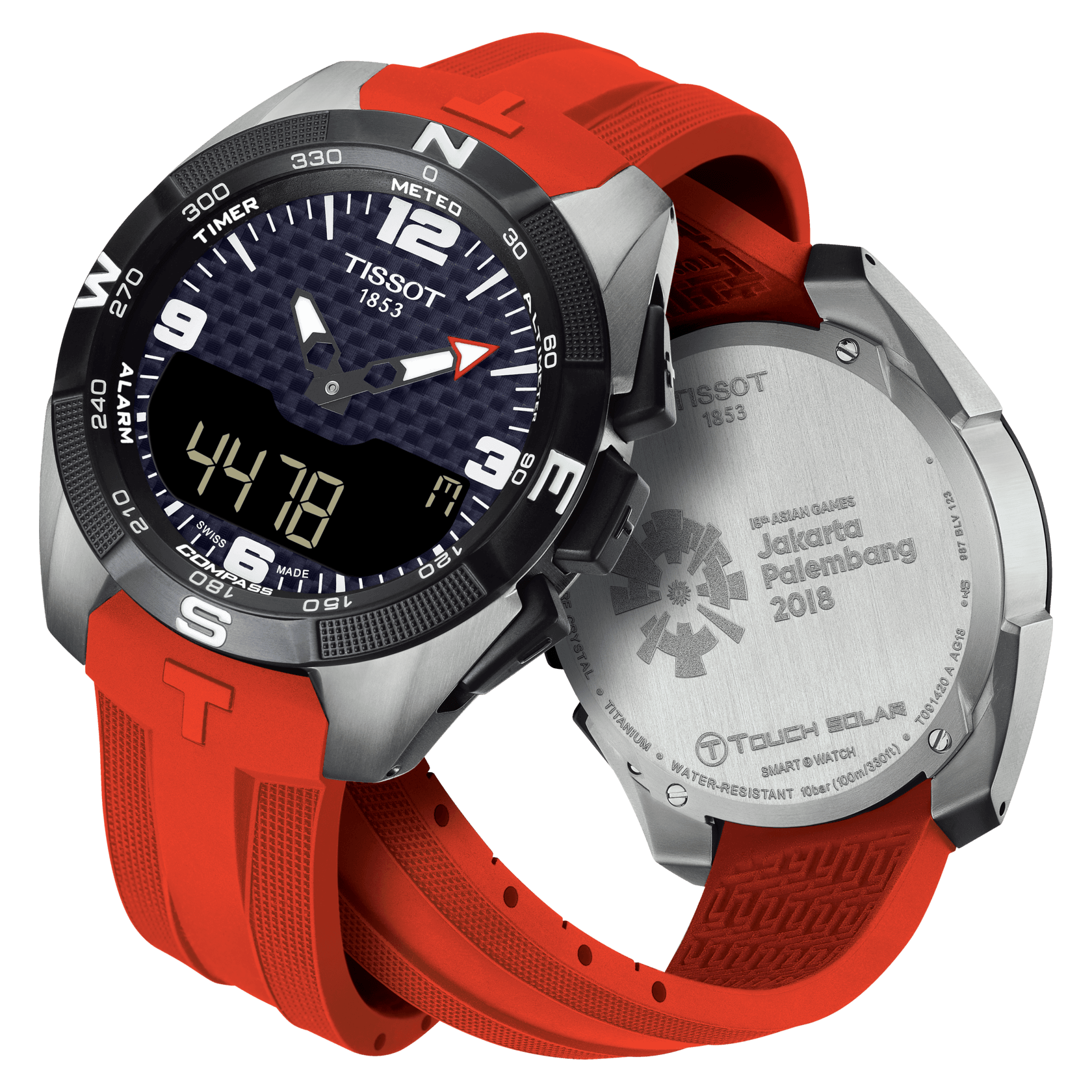 Tissot T-Touch Expert Solar Asian Games Edition • <strong>ETA E84.301</strong><p>T0914204705703 - immagine 3