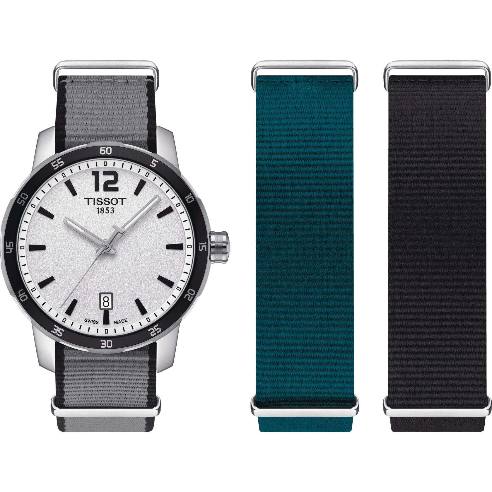 Tissot Quickster Nato • <strong>ETA F06.111</strong><p>T0954101703700 - immagine 4