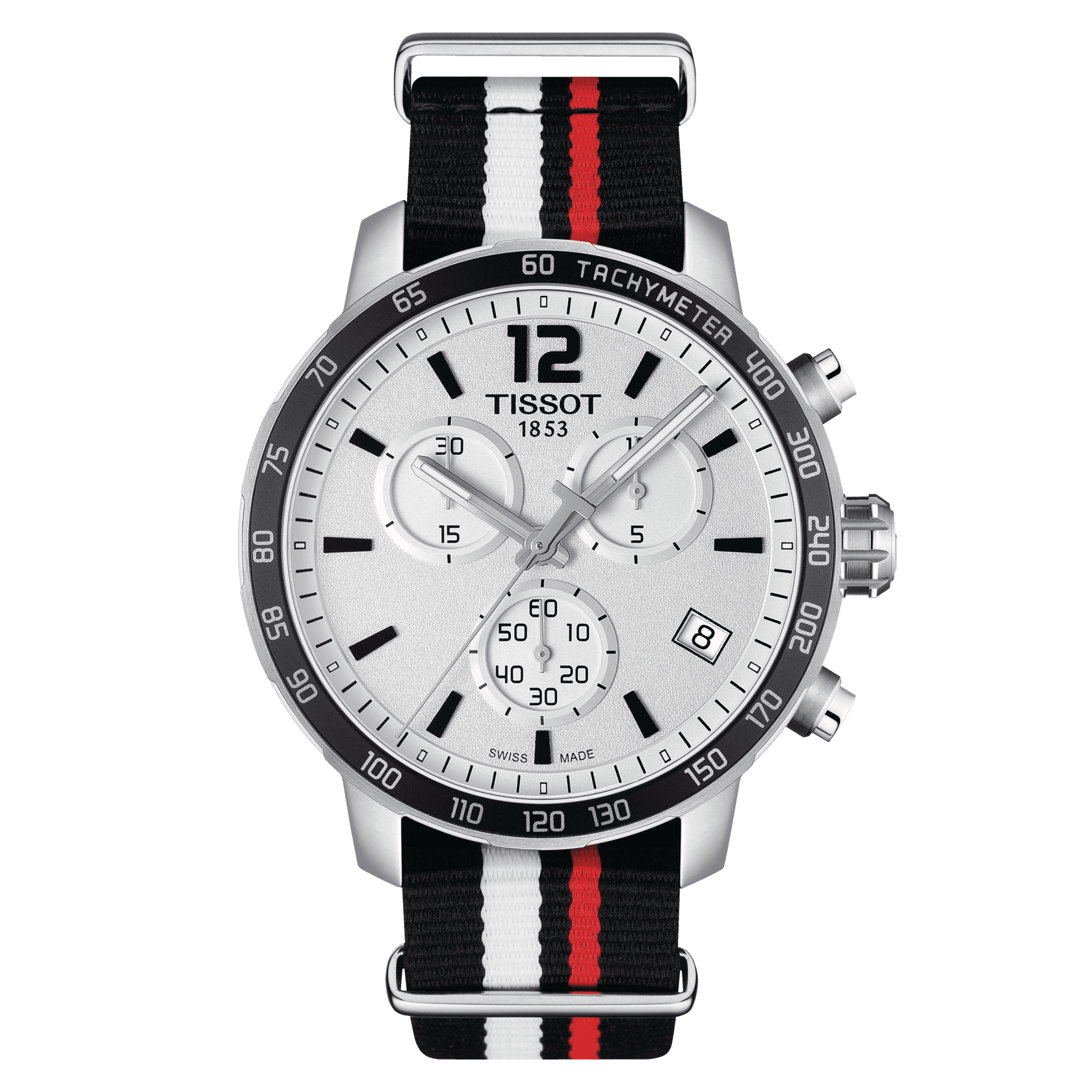 Tissot Quickster Nato Chronograph • <strong>ETA G10.211</strong><p>T0954171703701