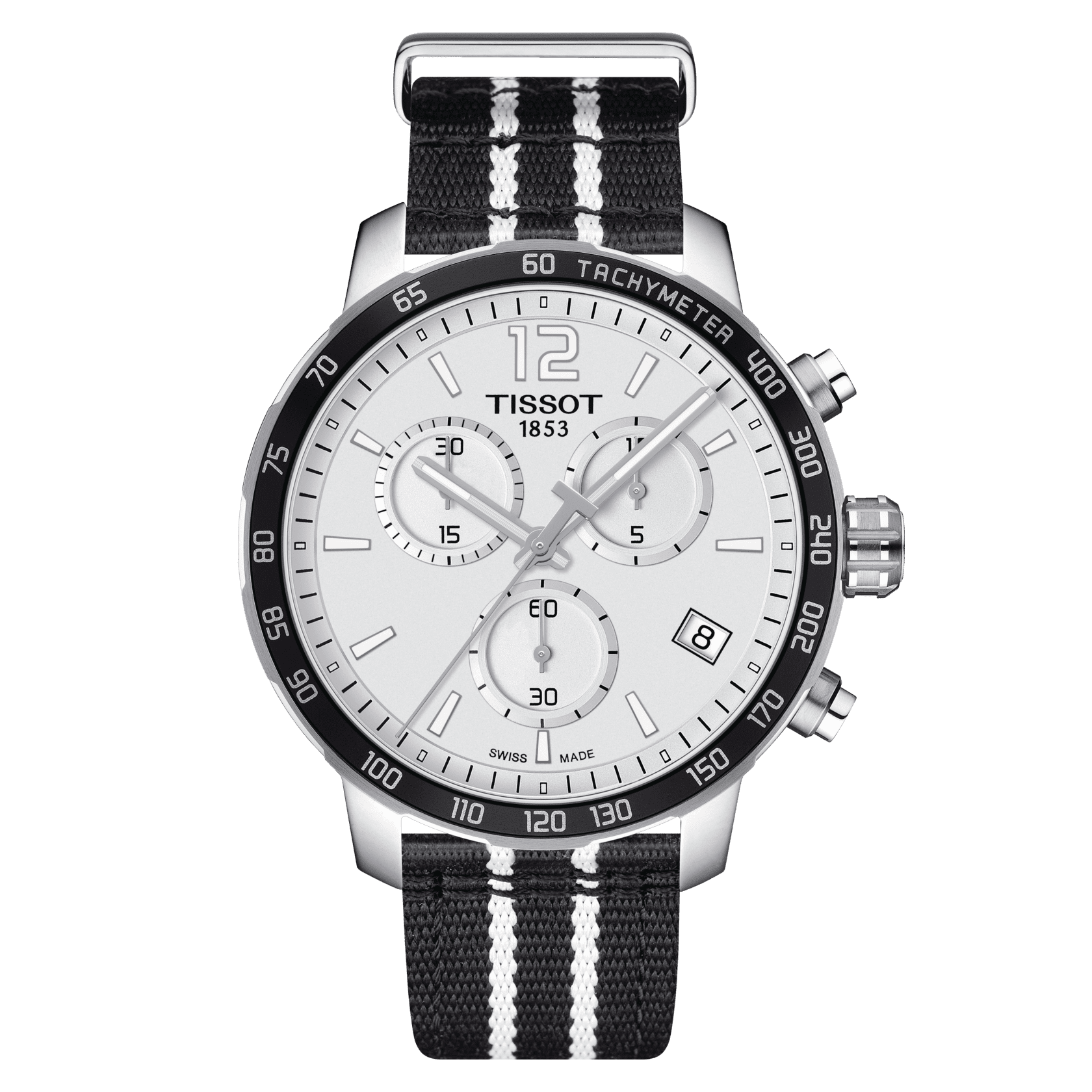 Tissot Quickster Chronograph NBA San Antonio Spurs • <strong>ETA G10.211</strong><p>T0954171703707