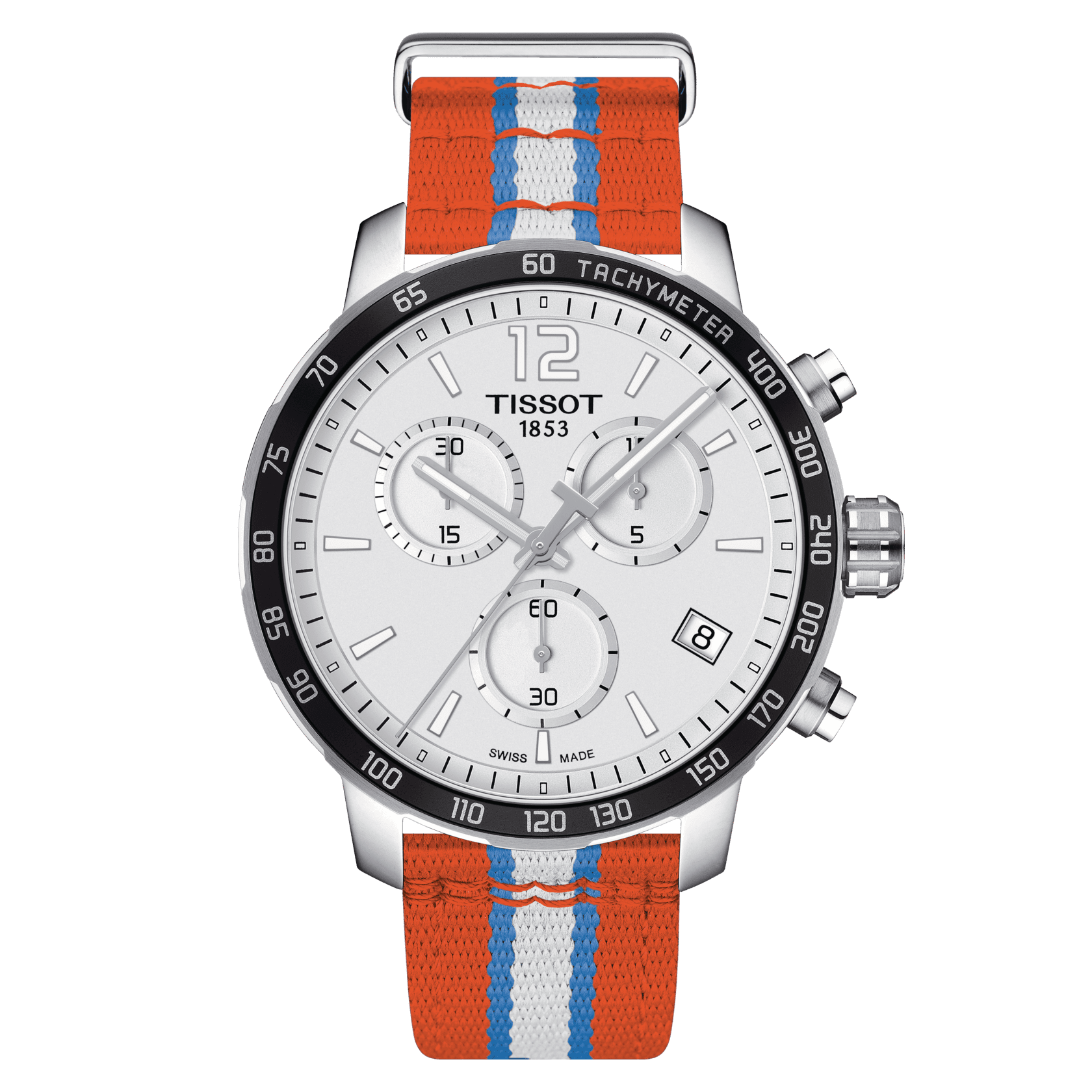 Tissot Quickster Chronograph NBA Oklahoma City Thunder • <strong>ETA G10.211</strong><p>T0954171703714