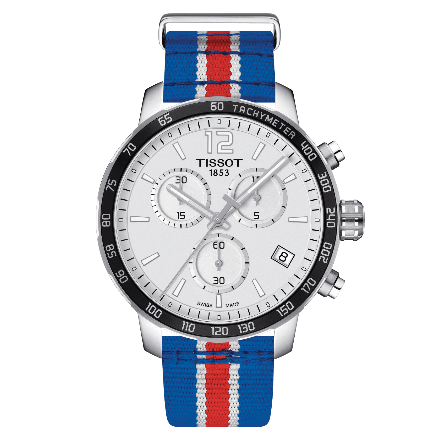 Tissot Quickster Chronograph NBA Philadelphia 76Ers • <strong>ETA G10.211</strong><p>T0954171703718