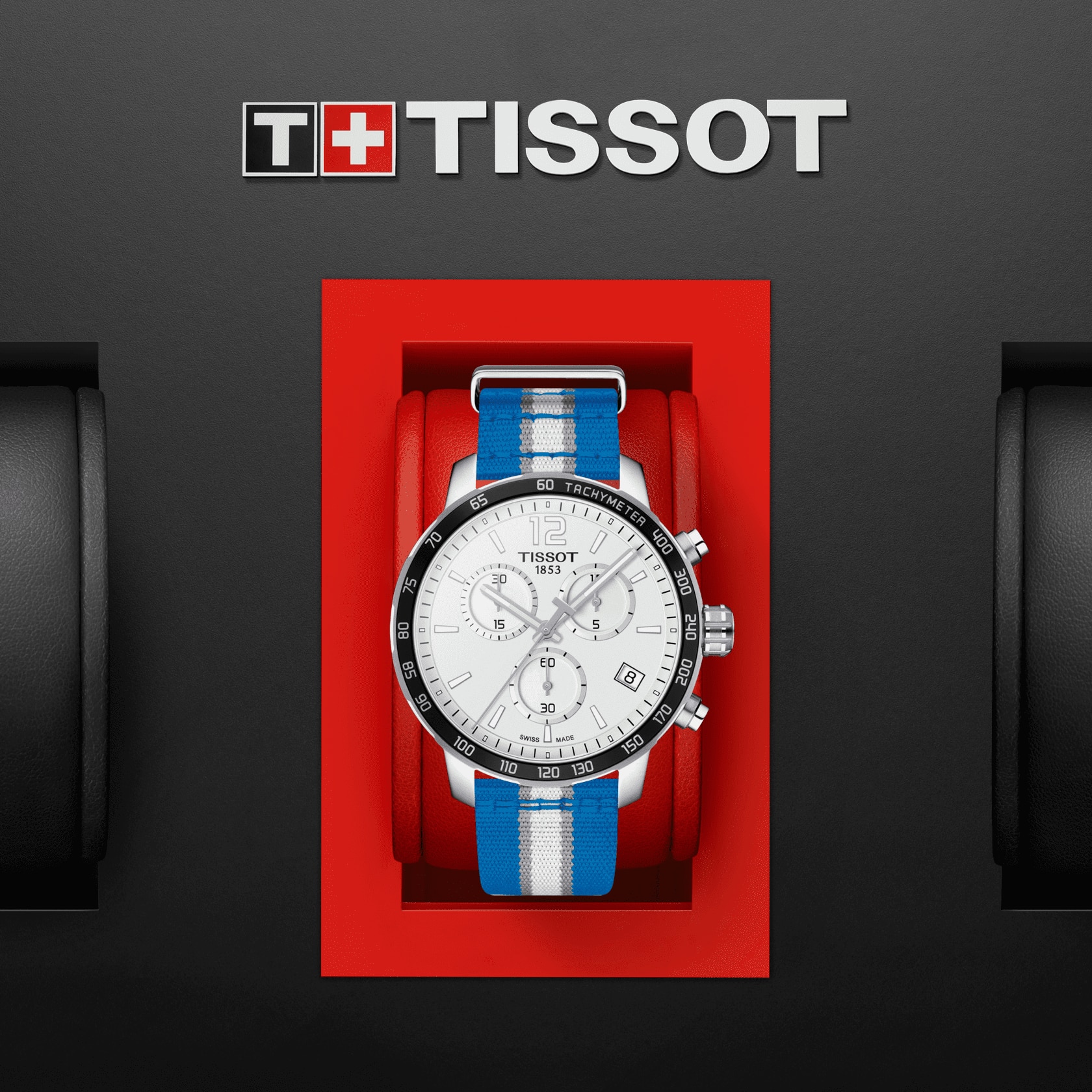 Tissot Quickster Chronograph NBA Dallas Mavericks • <strong>ETA G10.211</strong><p>T0954171703719 - immagine 3