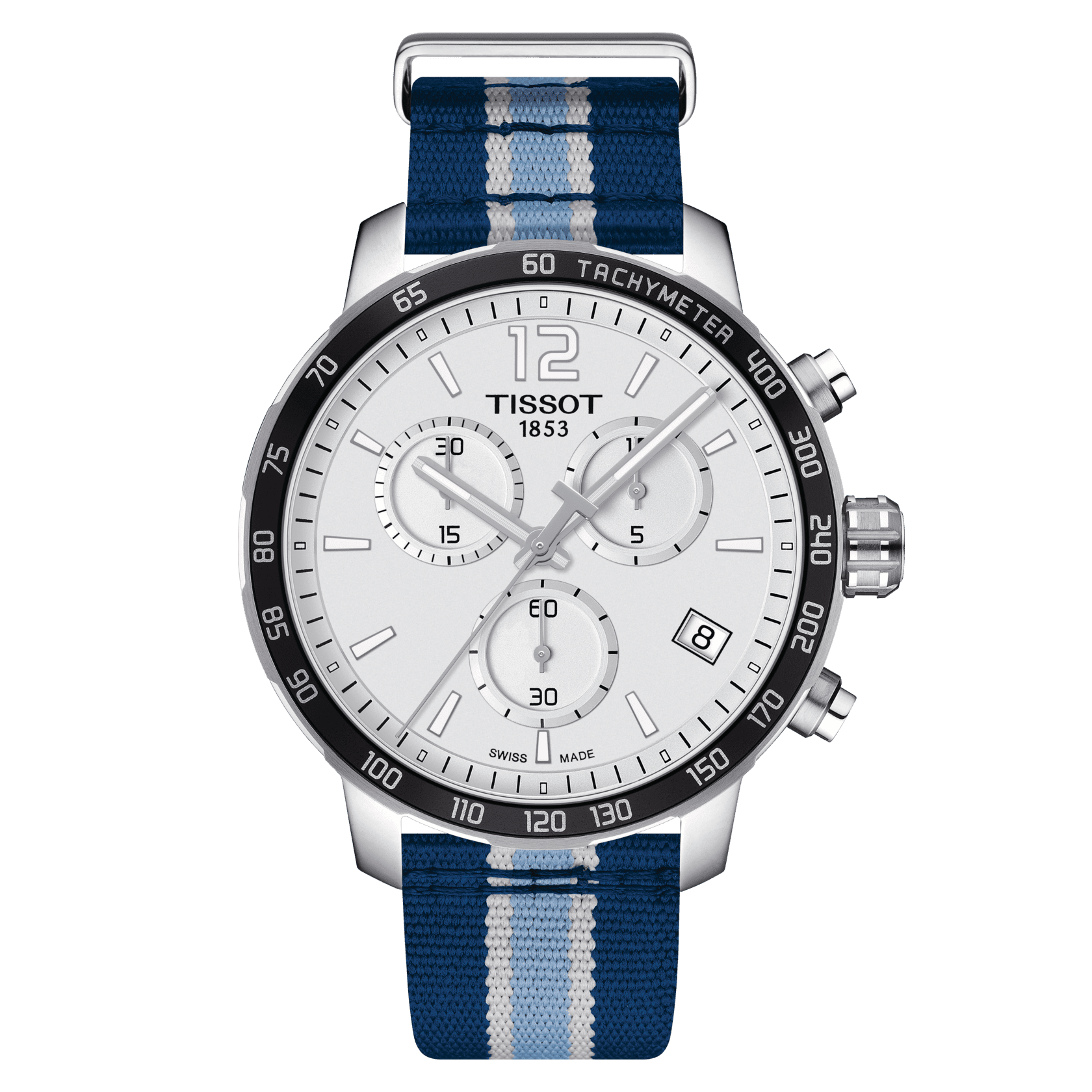 Tissot Quickster Chronograph NBA Memphis Grizzlies • <strong>ETA G10.211</strong><p>T0954171703720