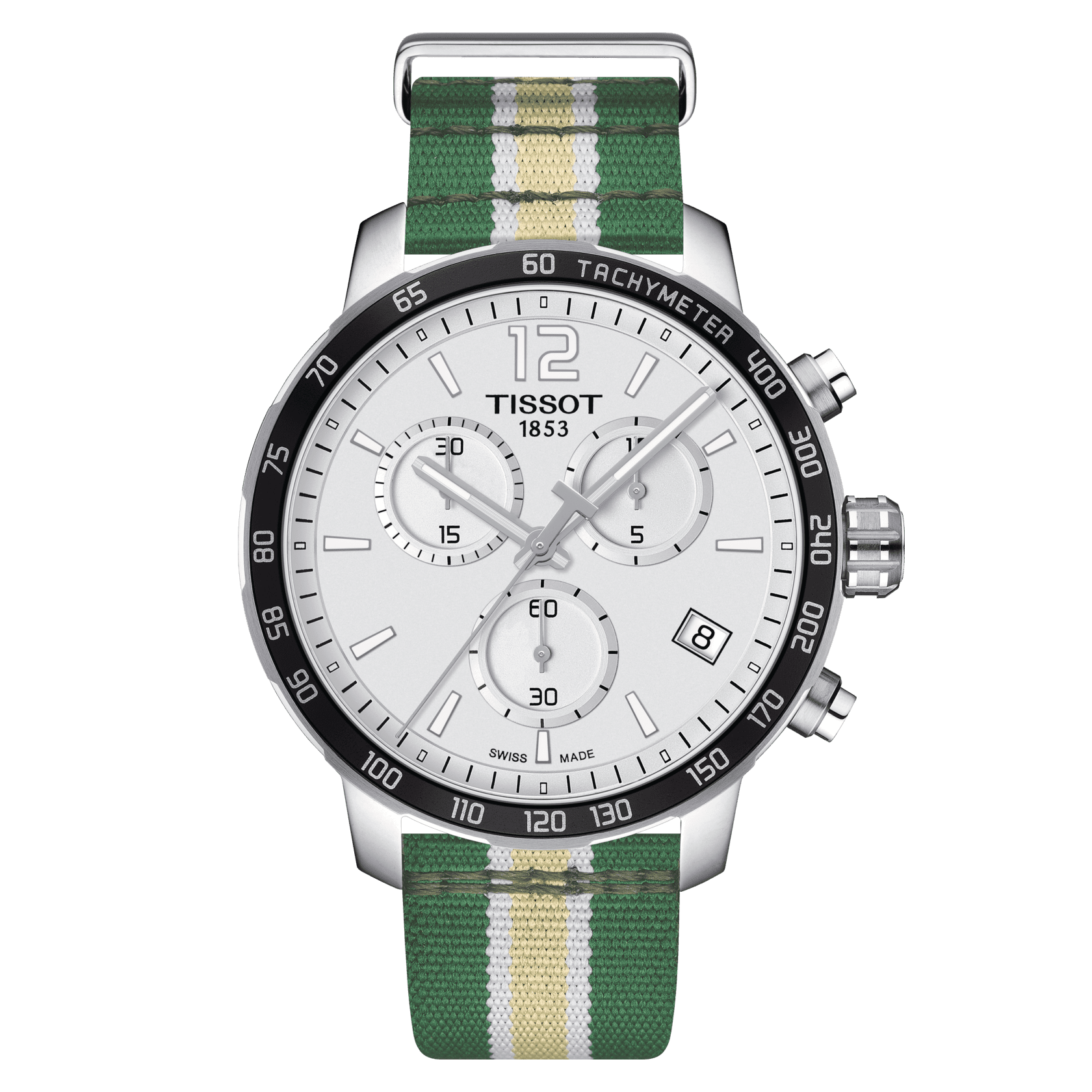 Tissot Quickster Chronograph NBA Milwaukee Bucks • <strong>ETA G10.211</strong><p>T0954171703724