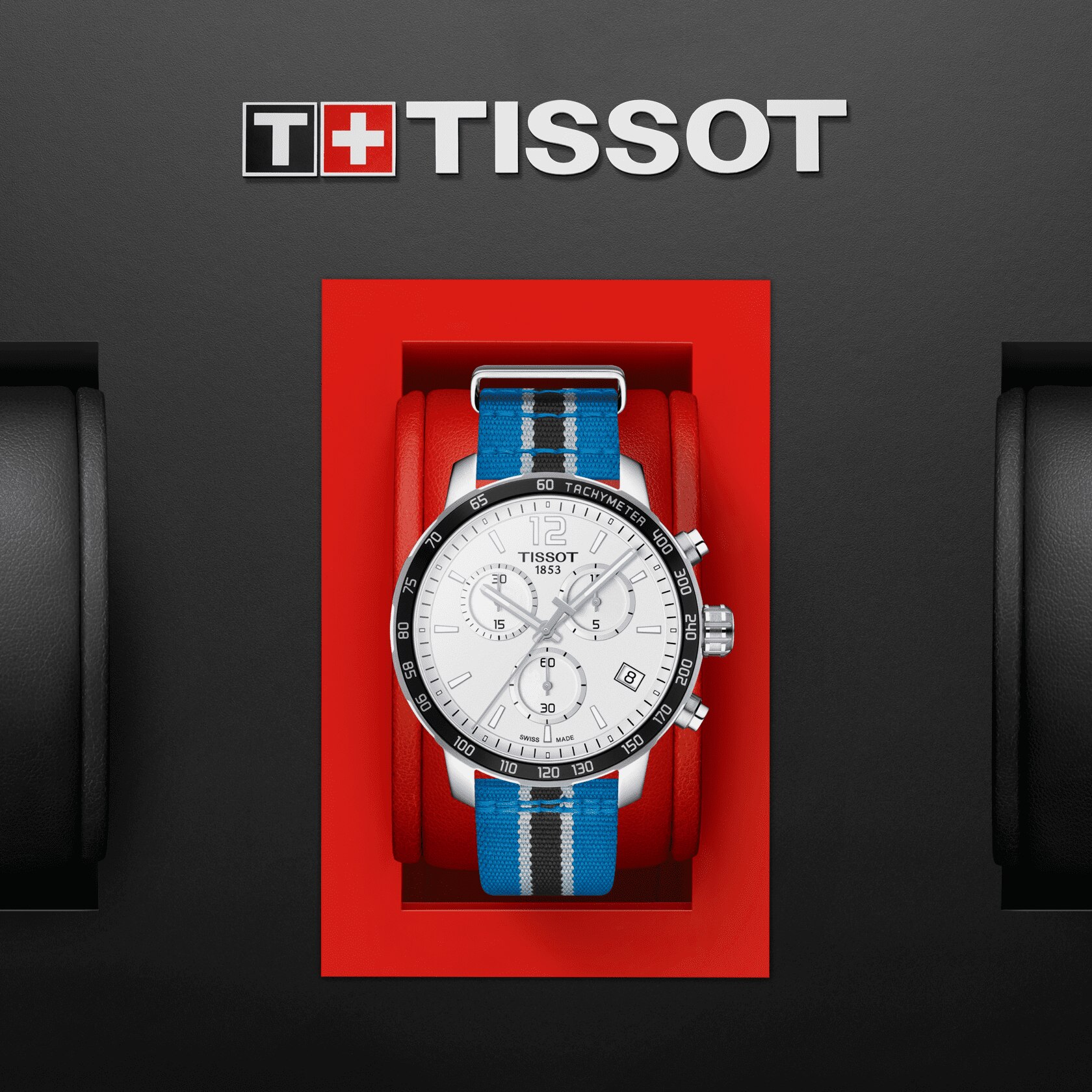 Tissot Quickster Chronograph NBA Minnesota Timberwolves • <strong>ETA G10.211</strong><p>T0954171703726 - immagine 3