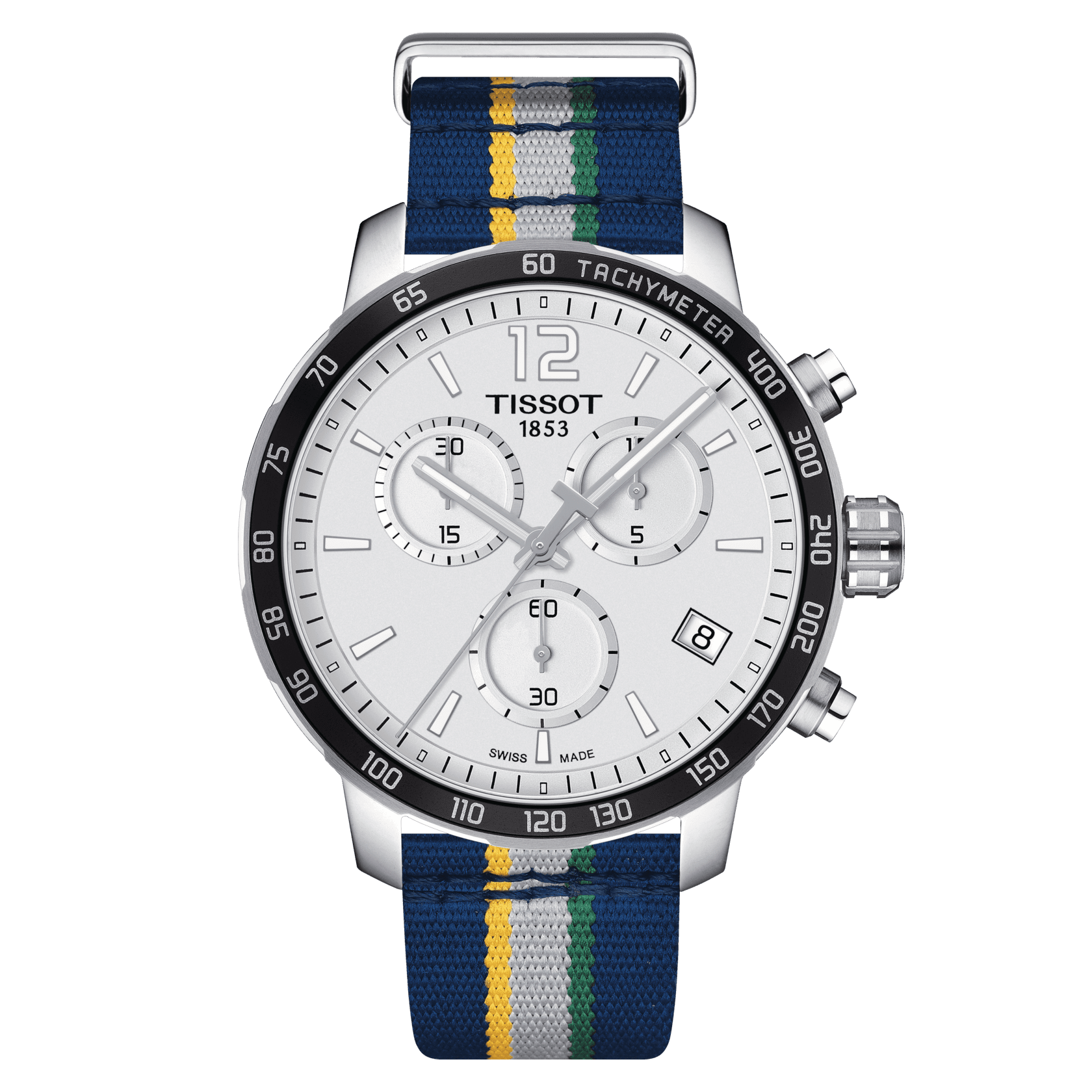 Tissot Quickster Chronograph NBA Utah Jazz • <strong>ETA G10.211</strong><p>T0954171703728