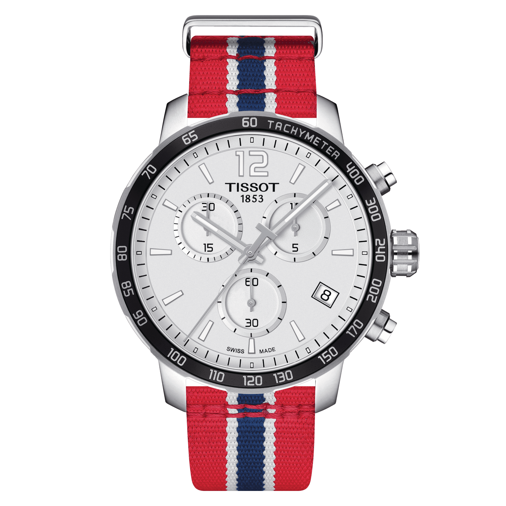 Tissot Quickster Chronograph NBA Washington Wizards • <strong>ETA G10.211</strong><p>T0954171703732
