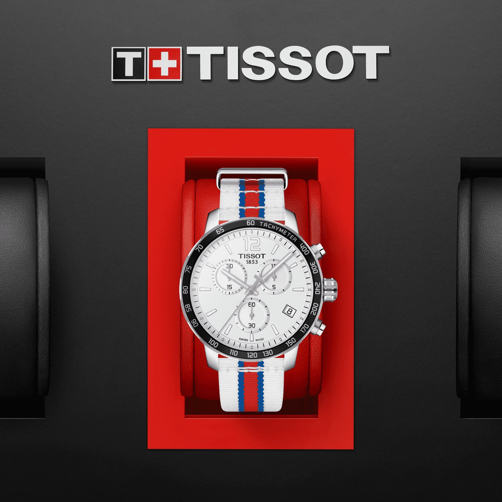 Tissot Quickster Chronograph NBA Los Angeles Clippers • <strong>ETA G10.211</strong><p>T0954171703733 - immagine 3
