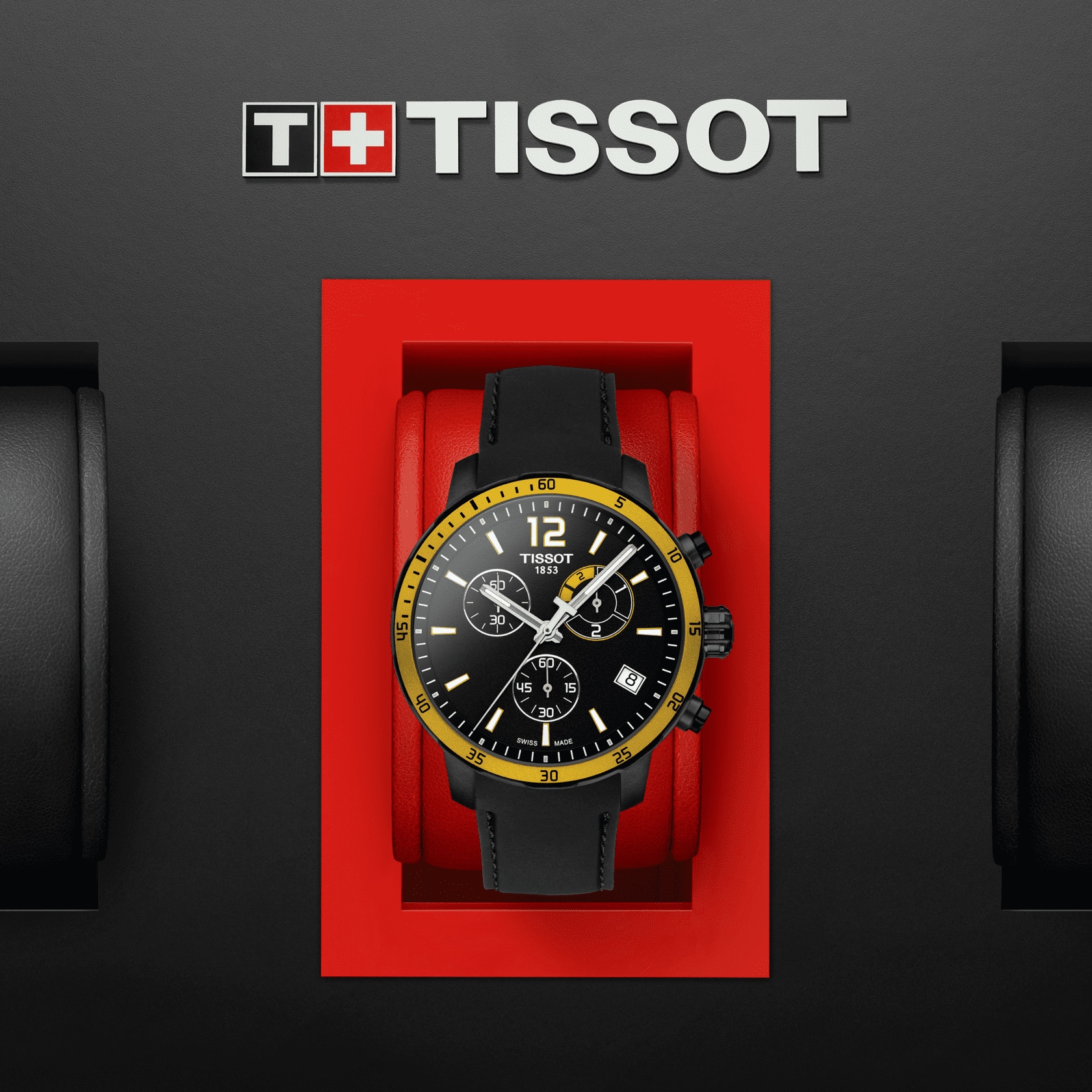 Tissot Quickster Chronograph Football • <strong>ETA G10.212</strong><p>T0954493705700 - immagine 3