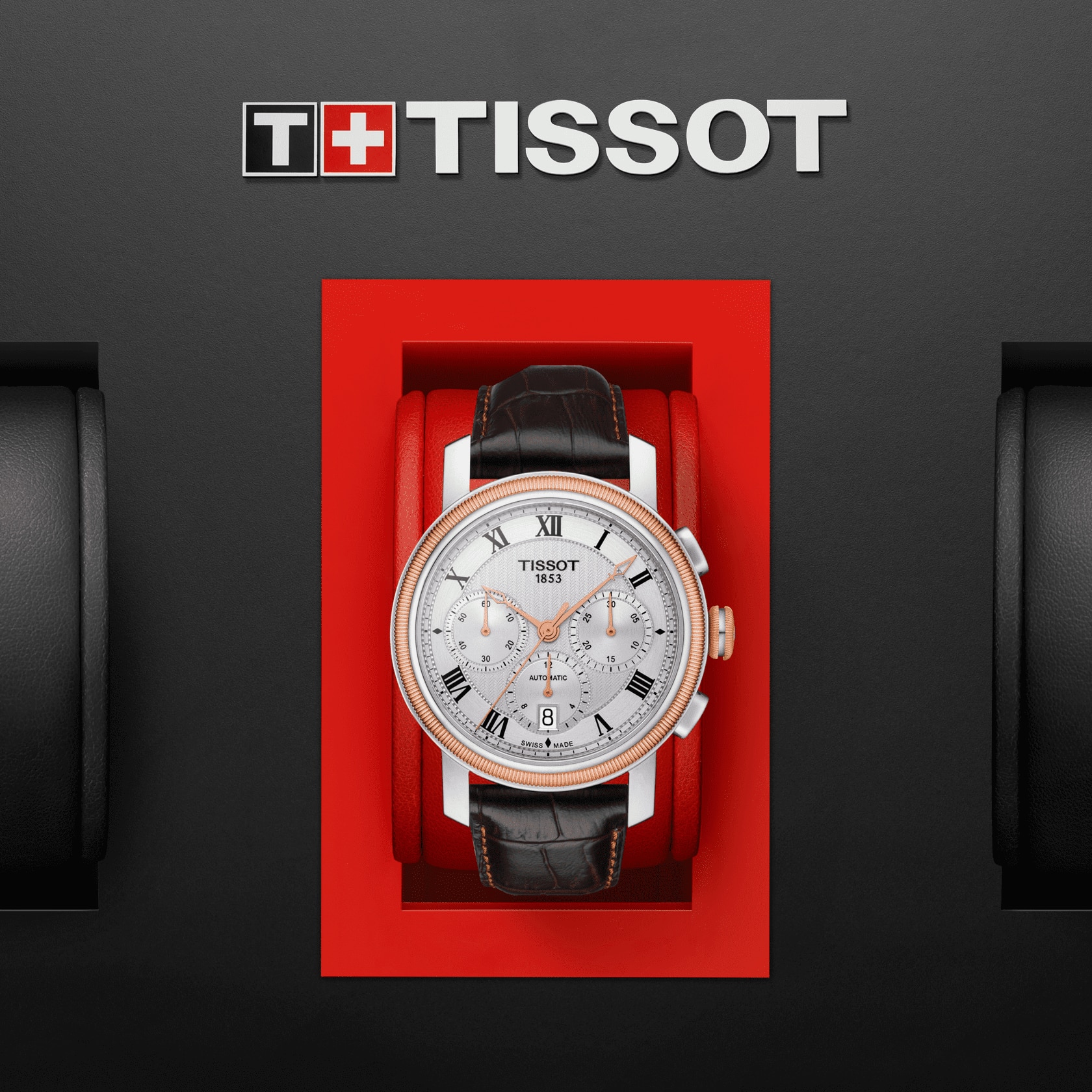 Tissot Bridgeport Automatic Chronograph Valjoux • <strong>ETA 7753</strong><p>T0974272603300 - immagine 3