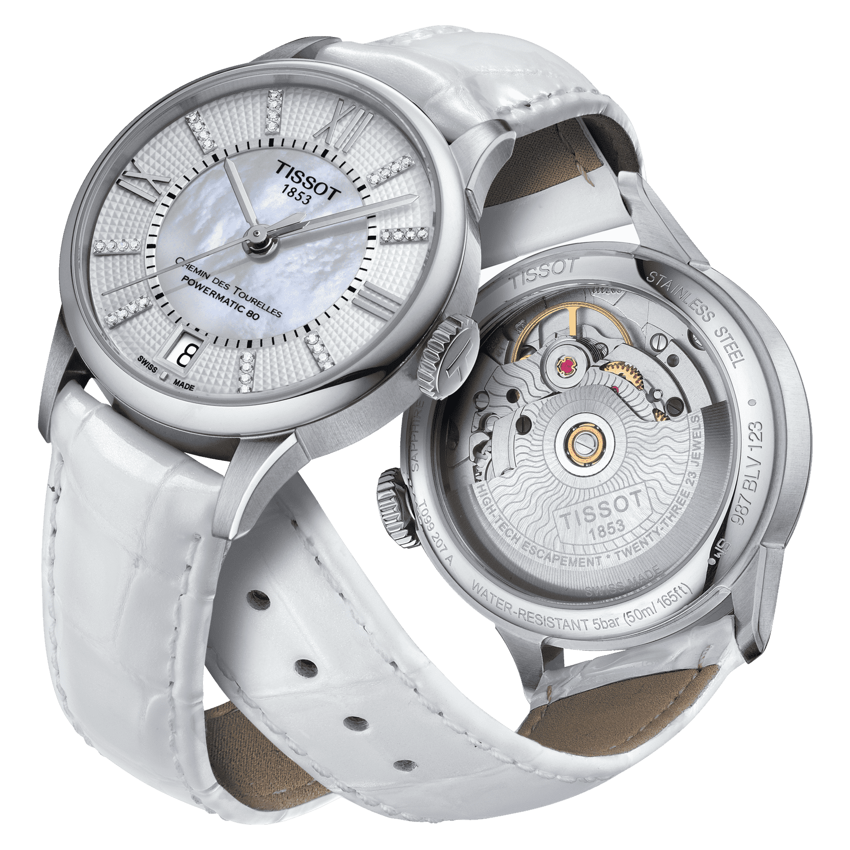 Tissot Chemin des Tourelles Powermatic 80 Lady • <strong>POWERMATIC 80.111</strong><p>T0992071611600 - immagine 4