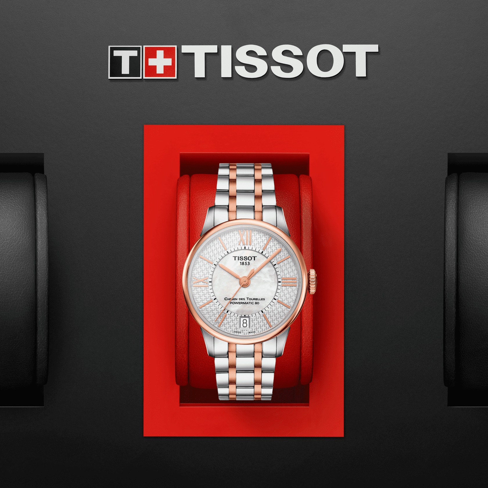 Tissot Chemin des Tourelles Powermatic 80 Helvetic Pride Lady • <strong>POWERMATIC 80.111</strong><p>T0992072211801 - immagine 4