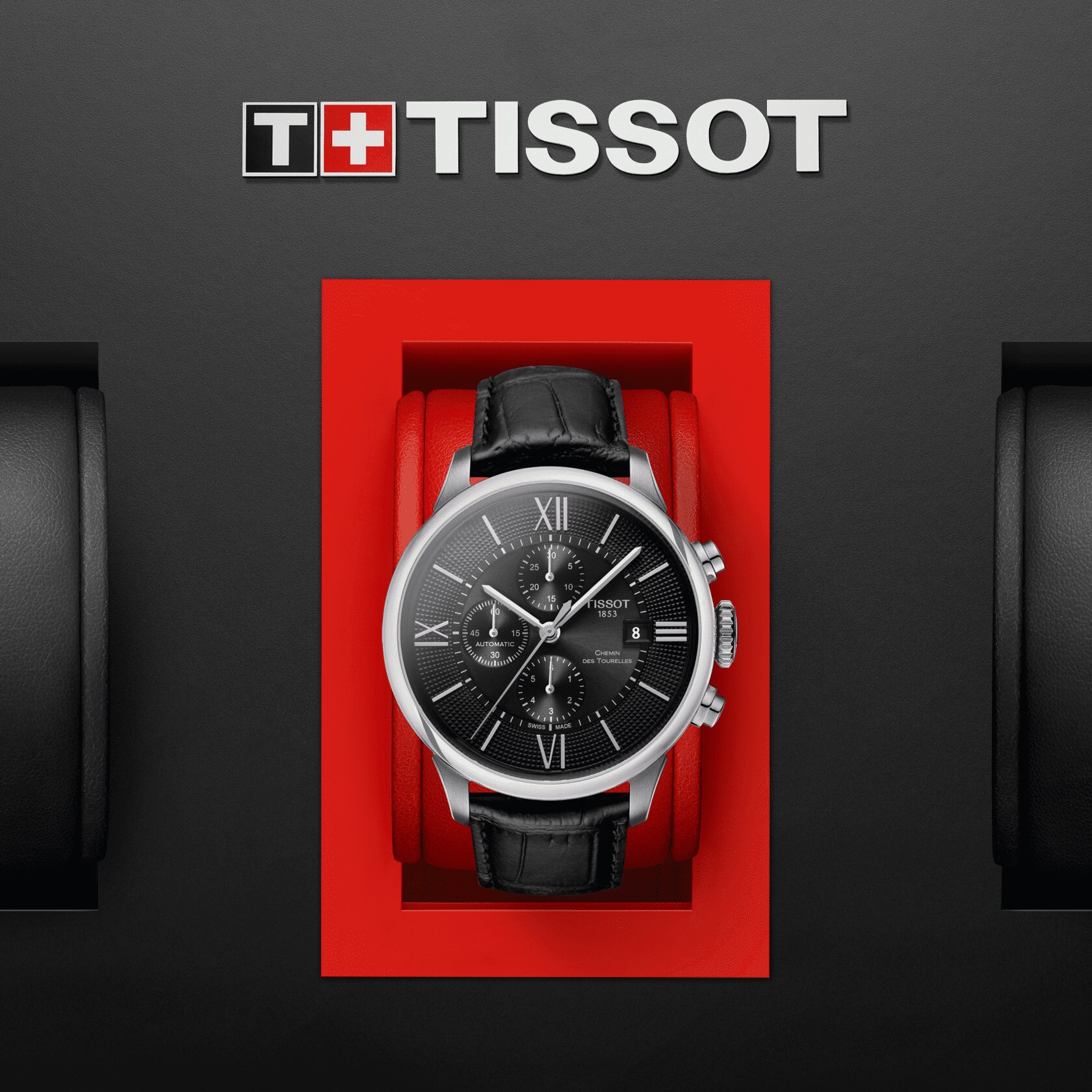 Tissot Chemin des Tourelles Automatic Chronograph • <strong>C01.211</strong><p>T0994271605800 - immagine 3