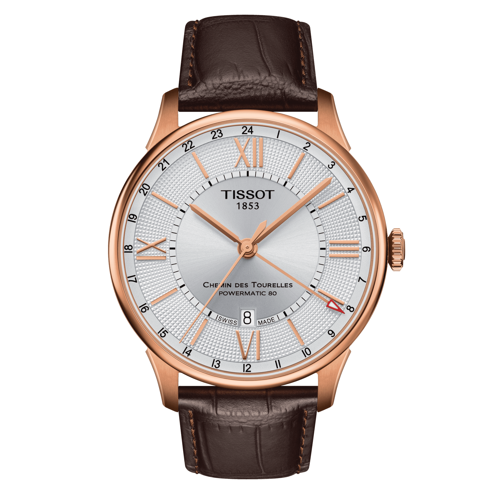Tissot Chemin des Tourelles Powermatic 80 GMT • <strong>POWERMATIC 80.661</strong><p>T0994293603800