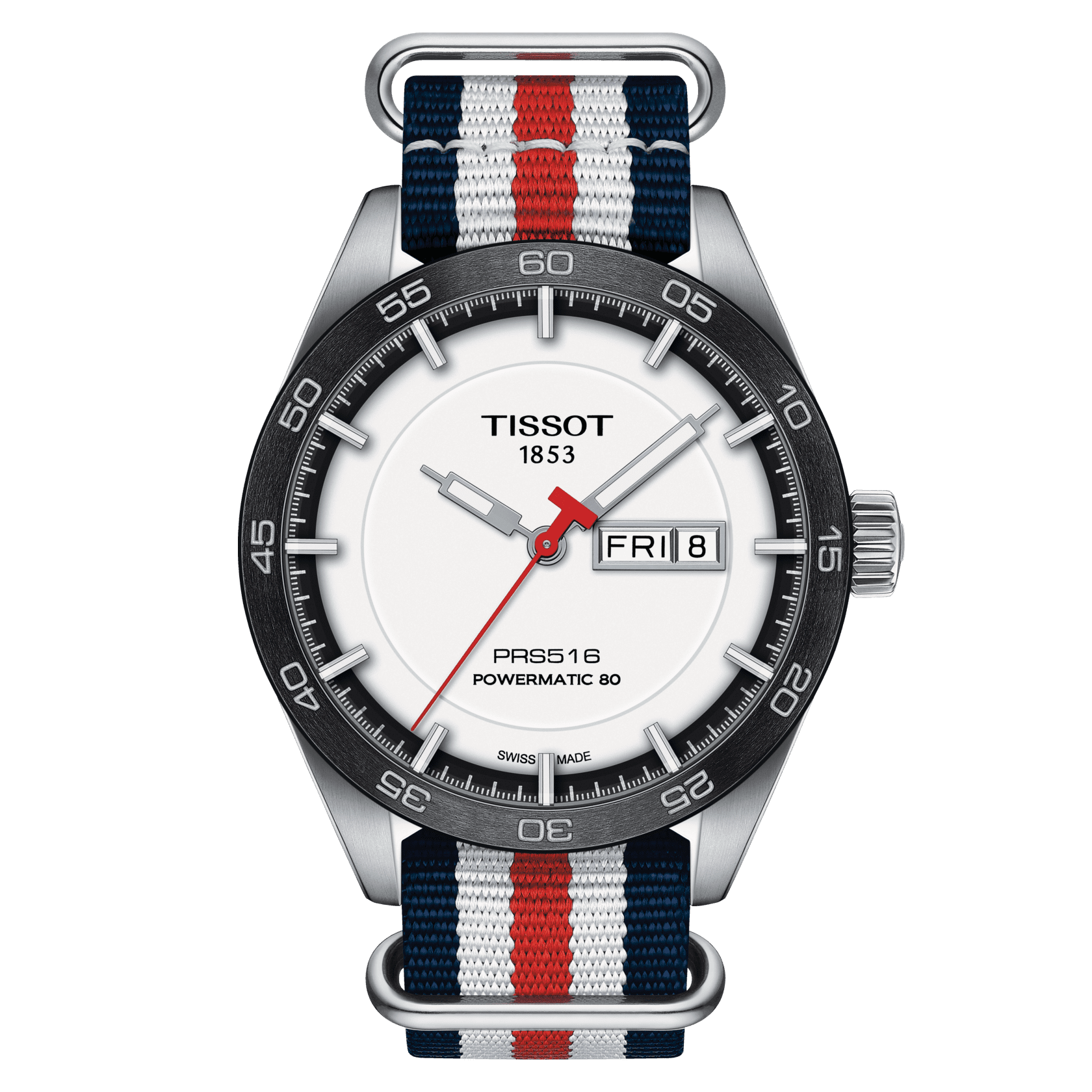 Tissot PRS 516 Powermatic 80 • <strong>POWERMATIC 80.121</strong><p>T1004301701100