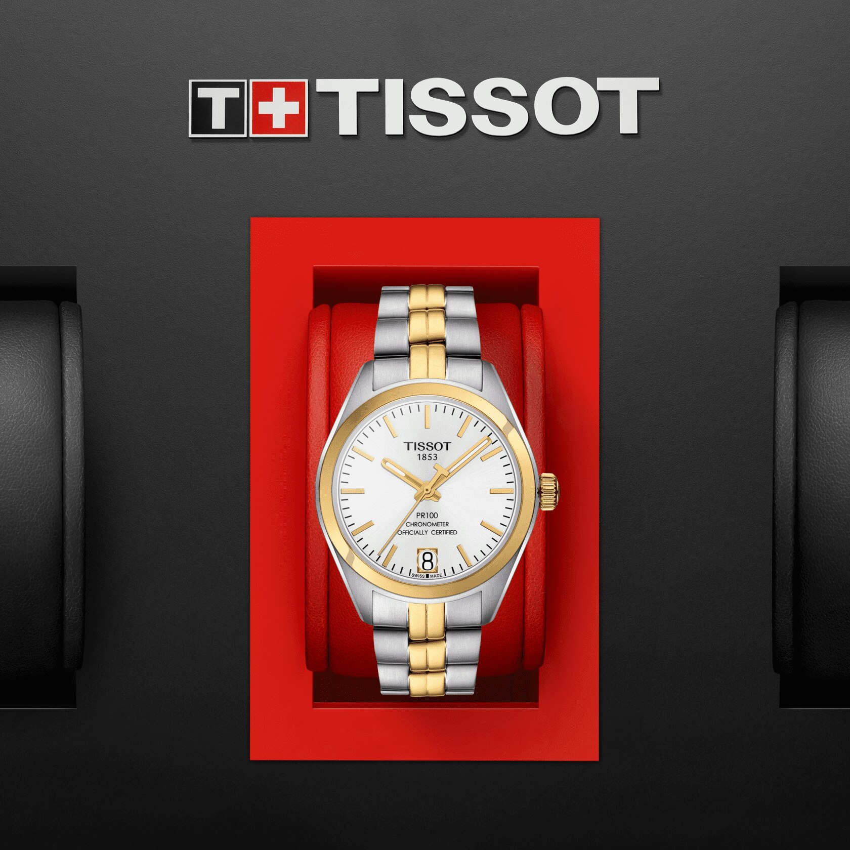 Tissot PR 100 Powermatic 80 Lady COSC • <strong>POWERMATIC 80.111</strong><p>T1012082203100 - immagine 3