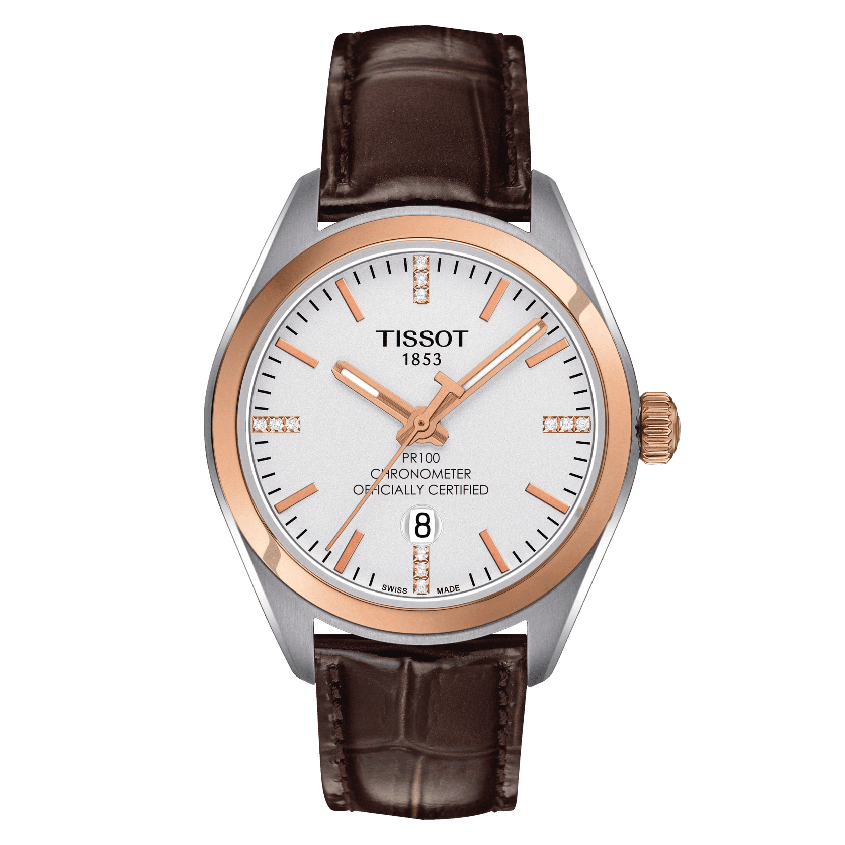Tissot PR 100 Lady COSC • <strong>ETA F04.111</strong><p>T1012512603600