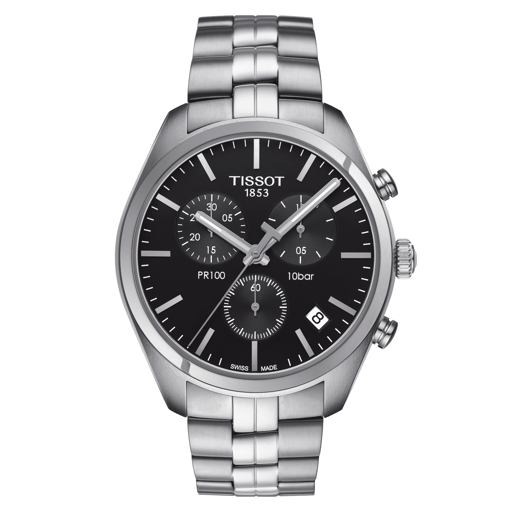 Tissot PR 100 Chronograph • <strong>ETA G10.211</strong><p>T1014171105100