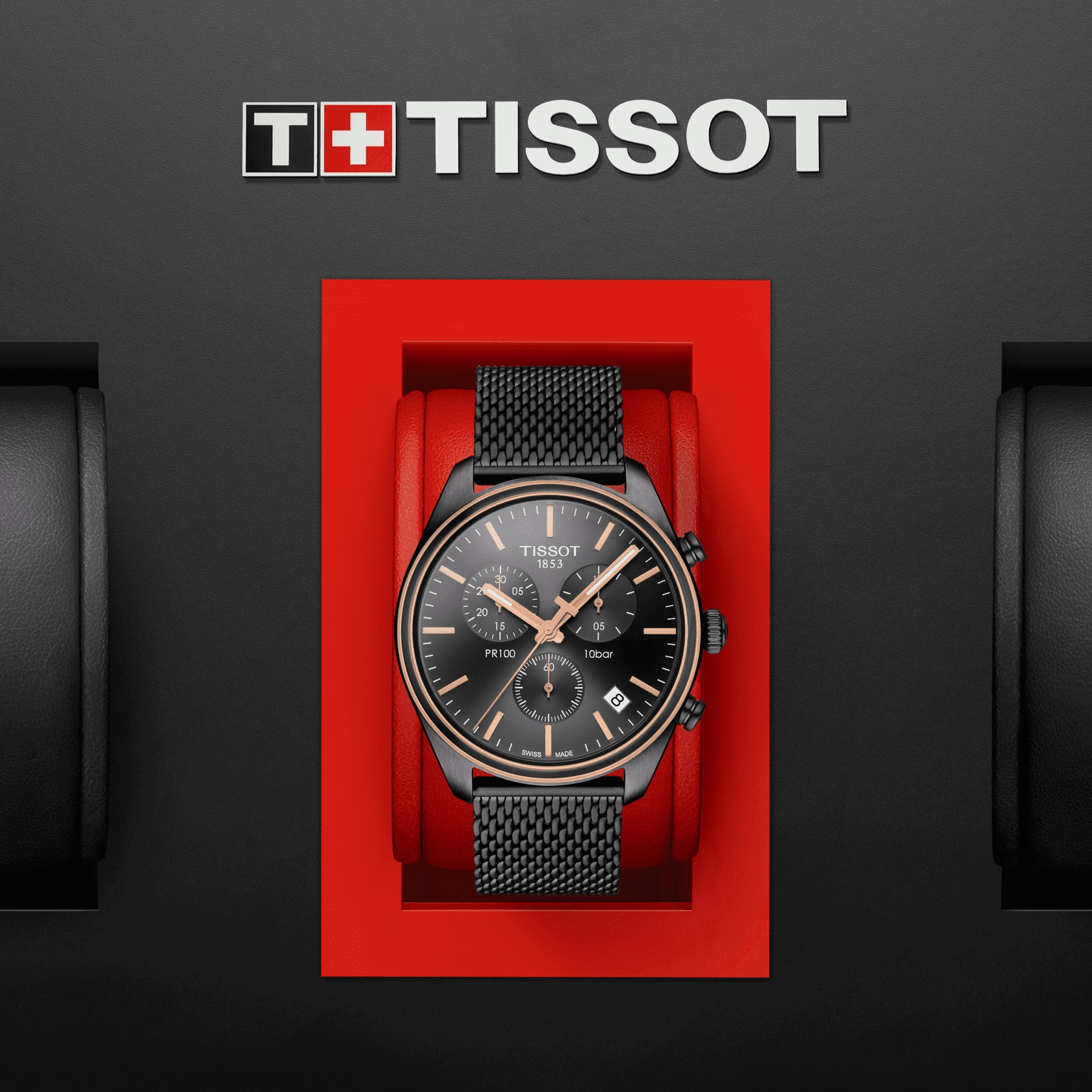 Tissot PR 100 Chronograph • <strong>ETA G10.211</strong><p>T1014172306100 - immagine 3