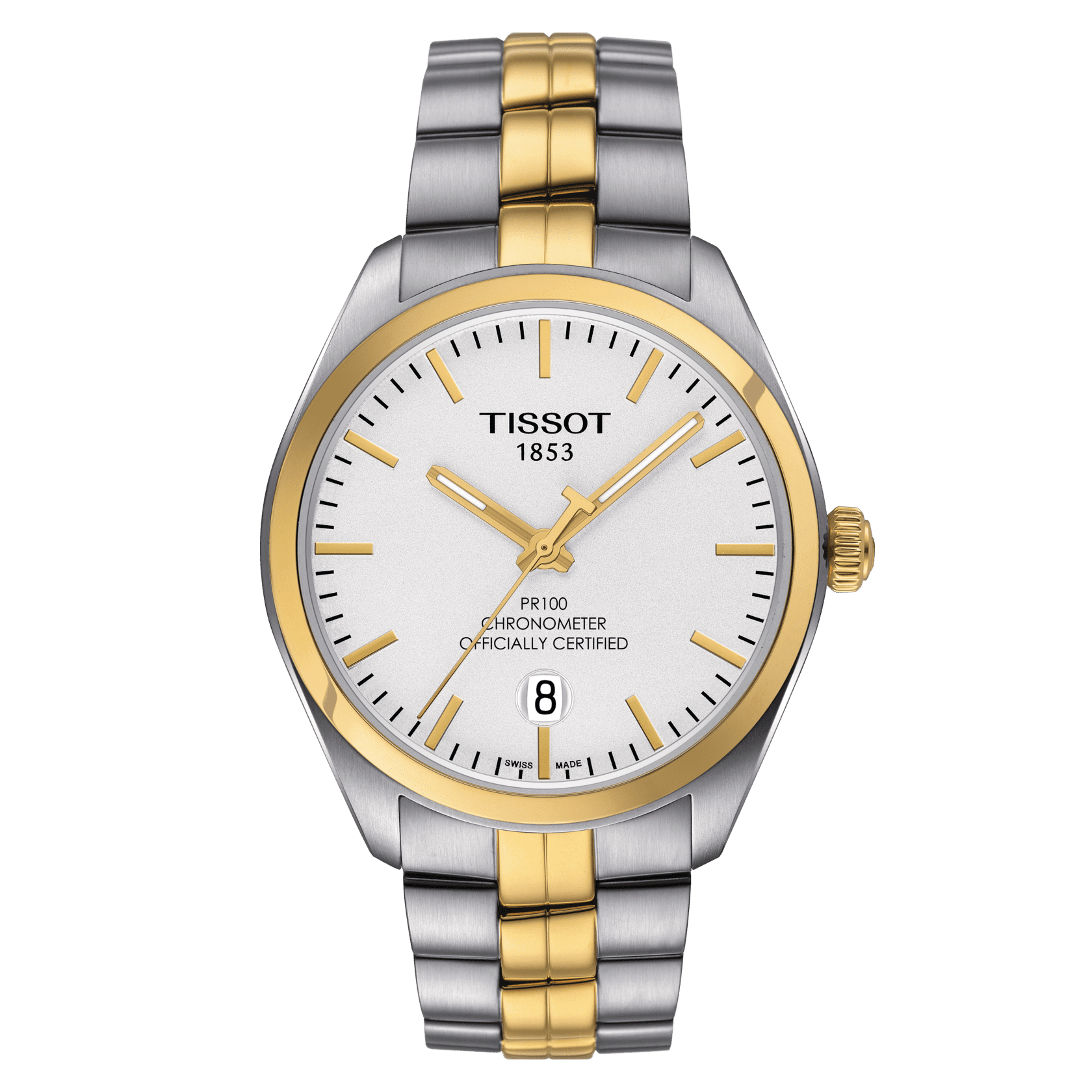 Tissot PR 100 COSC • <strong>ETA F06.411</strong><p>T1014512203100