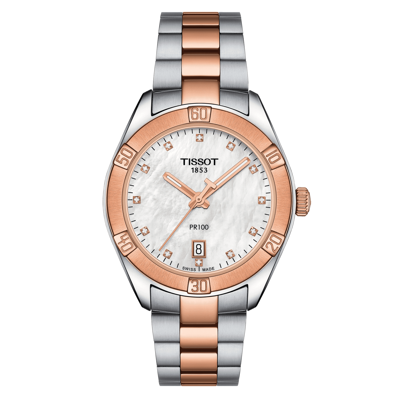 Tissot PR 100 Sport Chic • <strong>ETA F05.412</strong><p>T1019102211600