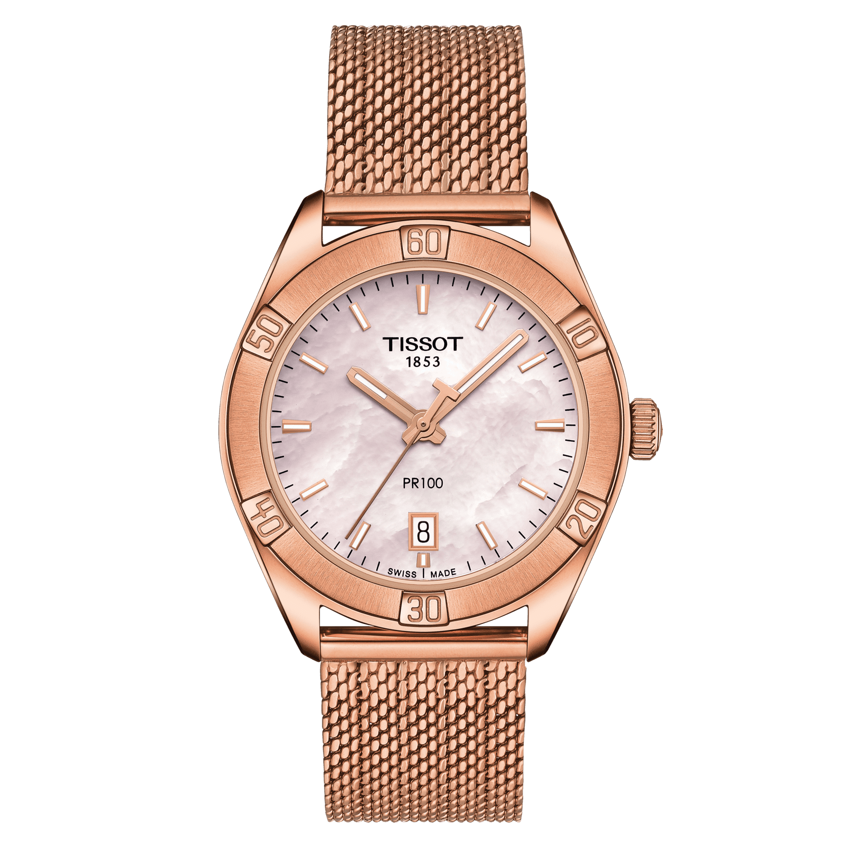 Tissot PR 100 Sport Chic • <strong>ETA F05.412</strong><p>T1019103315100