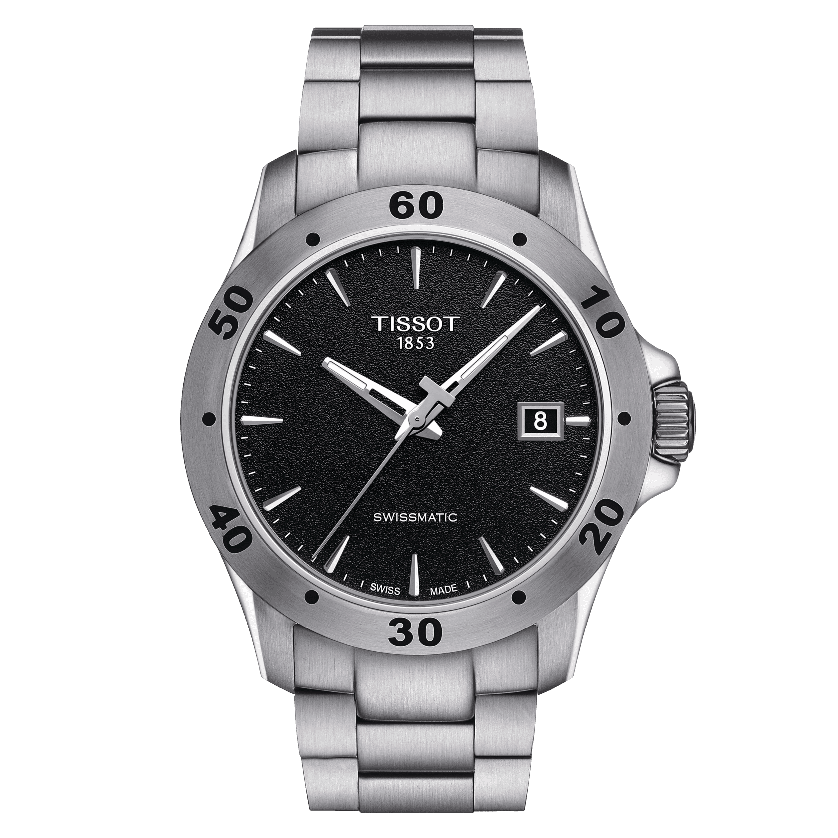 Tissot V8 Swissmatic • <strong>SWISSMATIC</strong><p>T1064071105100
