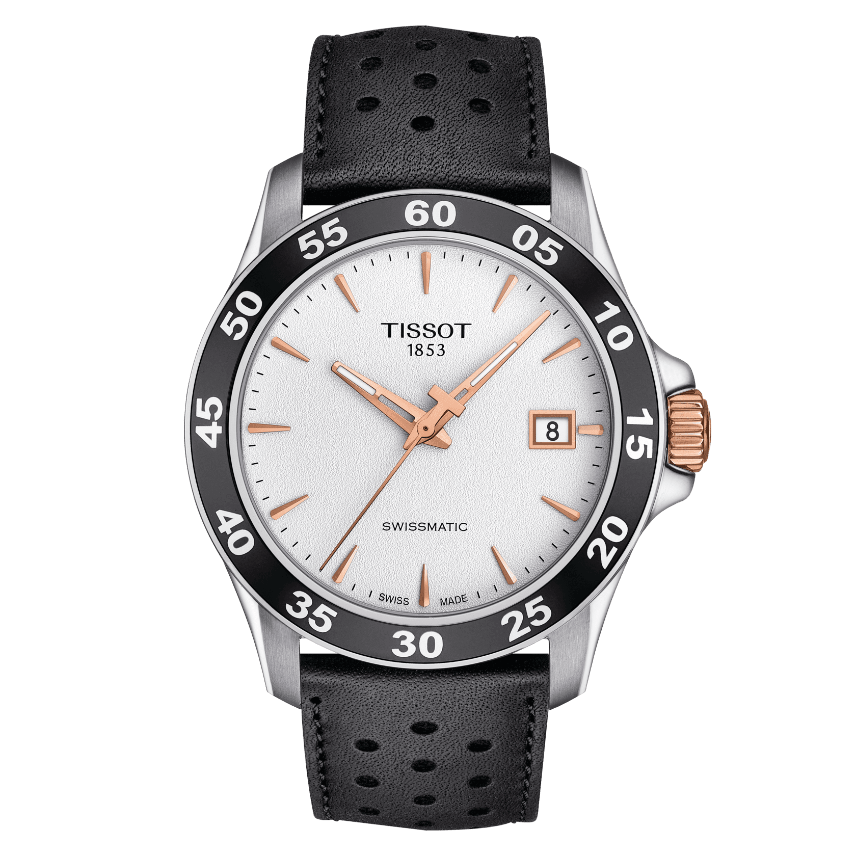 Tissot V8 Swissmatic • <strong>SWISSMATIC</strong><p>T1064072603100