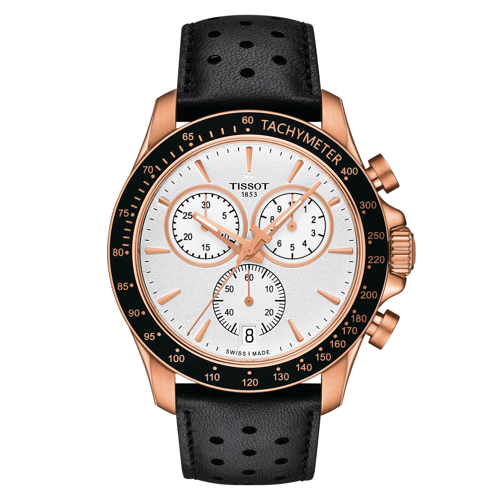 Tissot V8 Quartz Chronograph • <strong>ETA G10.212</strong><p>T1064173603100