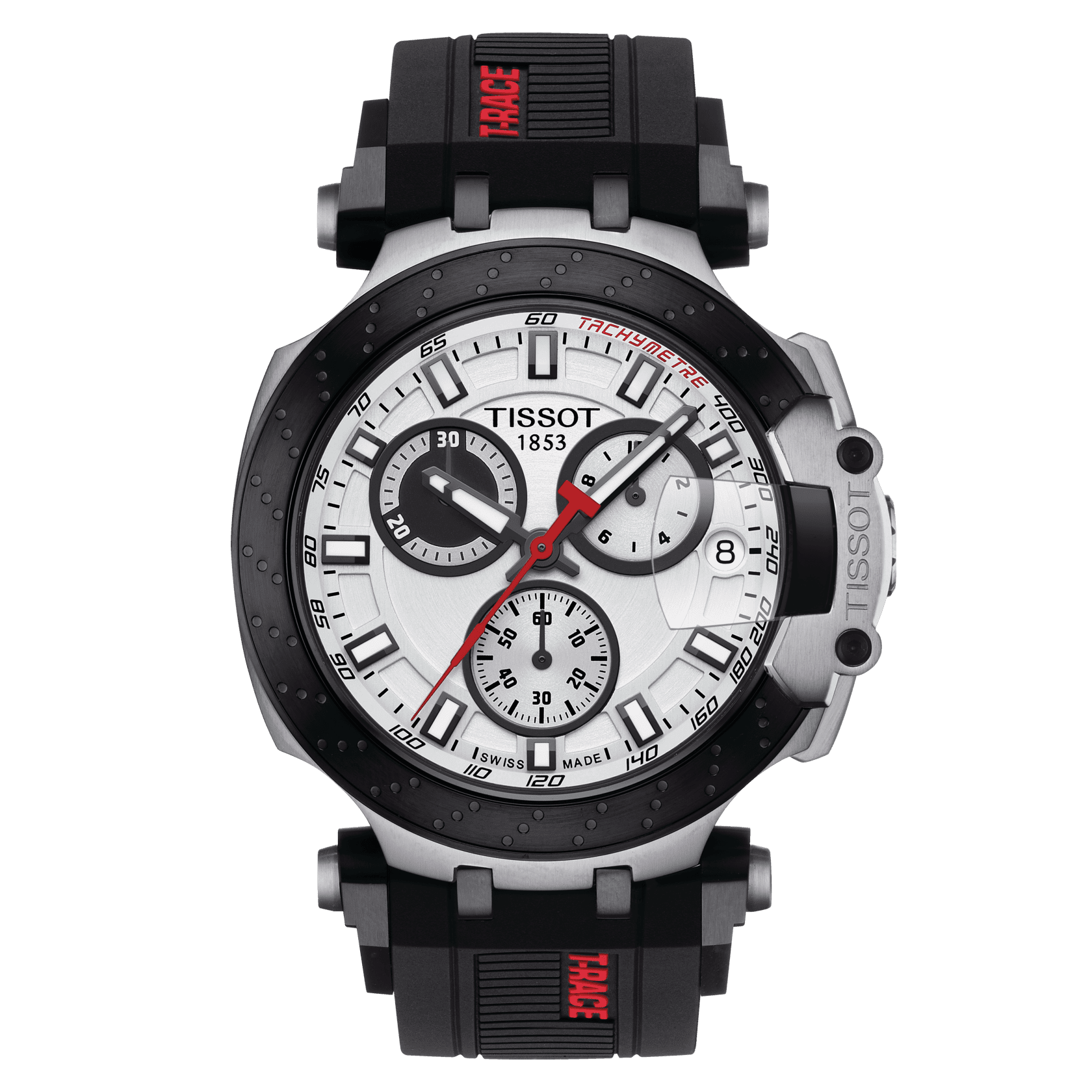 Tissot T-Race Chronograph • <strong>ETA G10.212</strong><p>T1154172701100