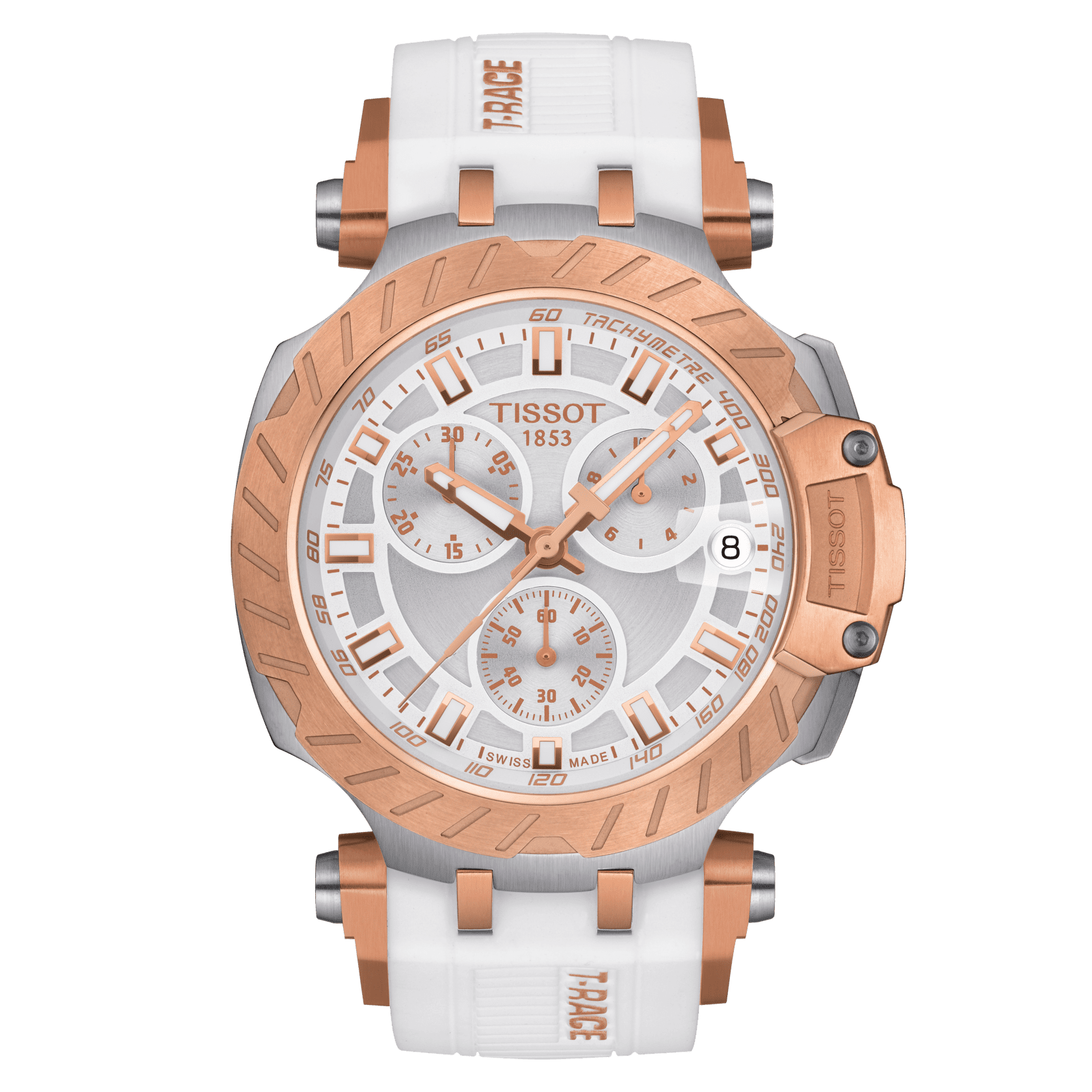 Tissot T-Race Chronograph • <strong>ETA G10.212</strong><p>T1154172701101